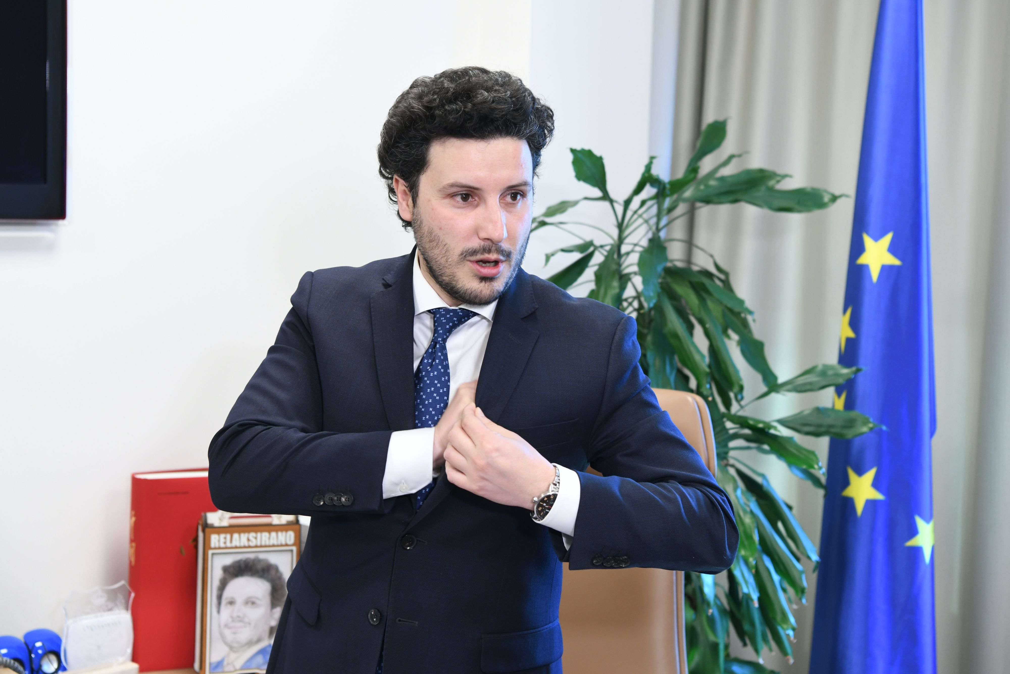 Podgorica 06.05.2021. Dritan Abazovic, intervju, Foto: Goran Srdanov/Nova.rs