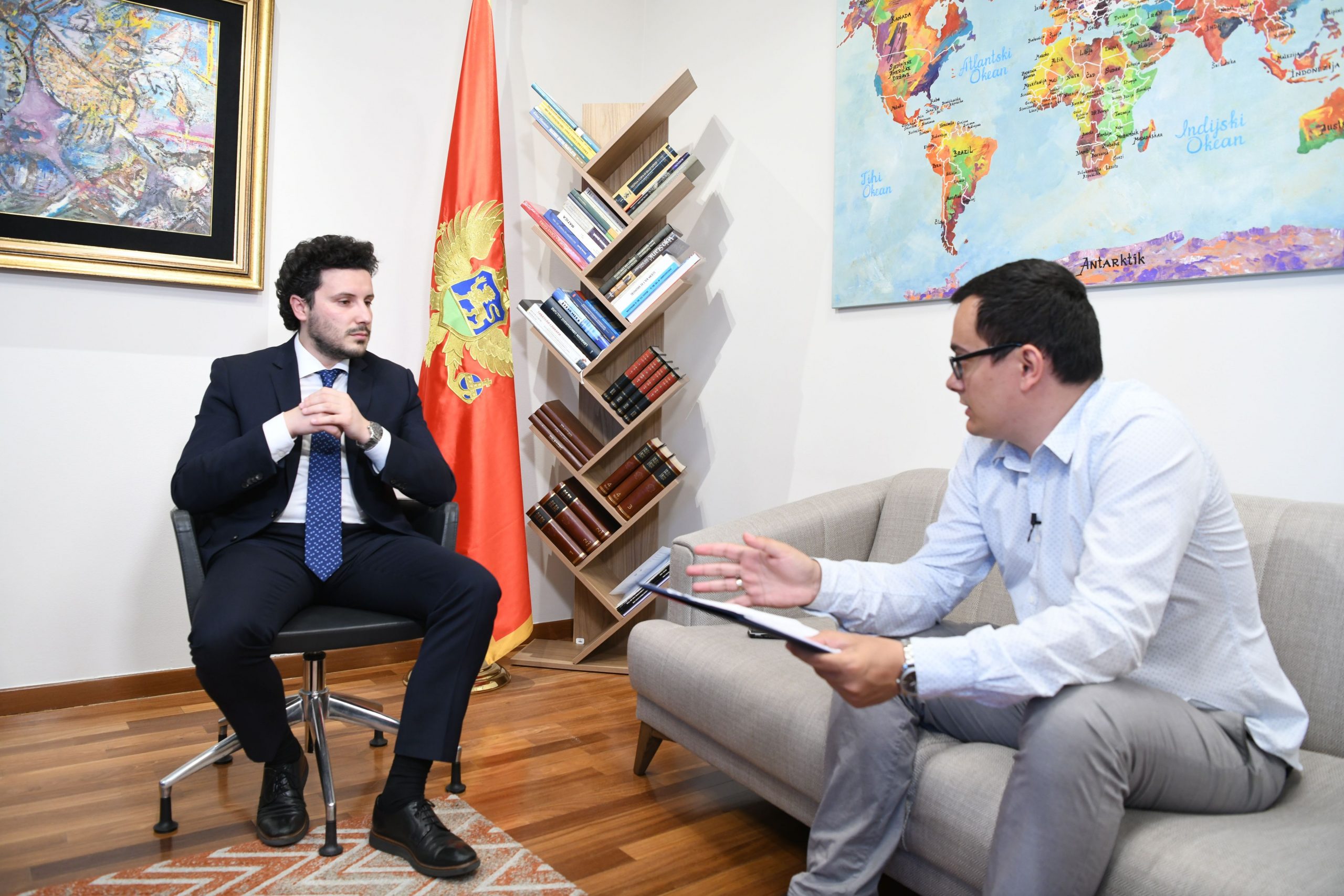 Podgorica 06.05.2021. Dritan Abazovic, intervju, Foto: Goran Srdanov/Nova.rs