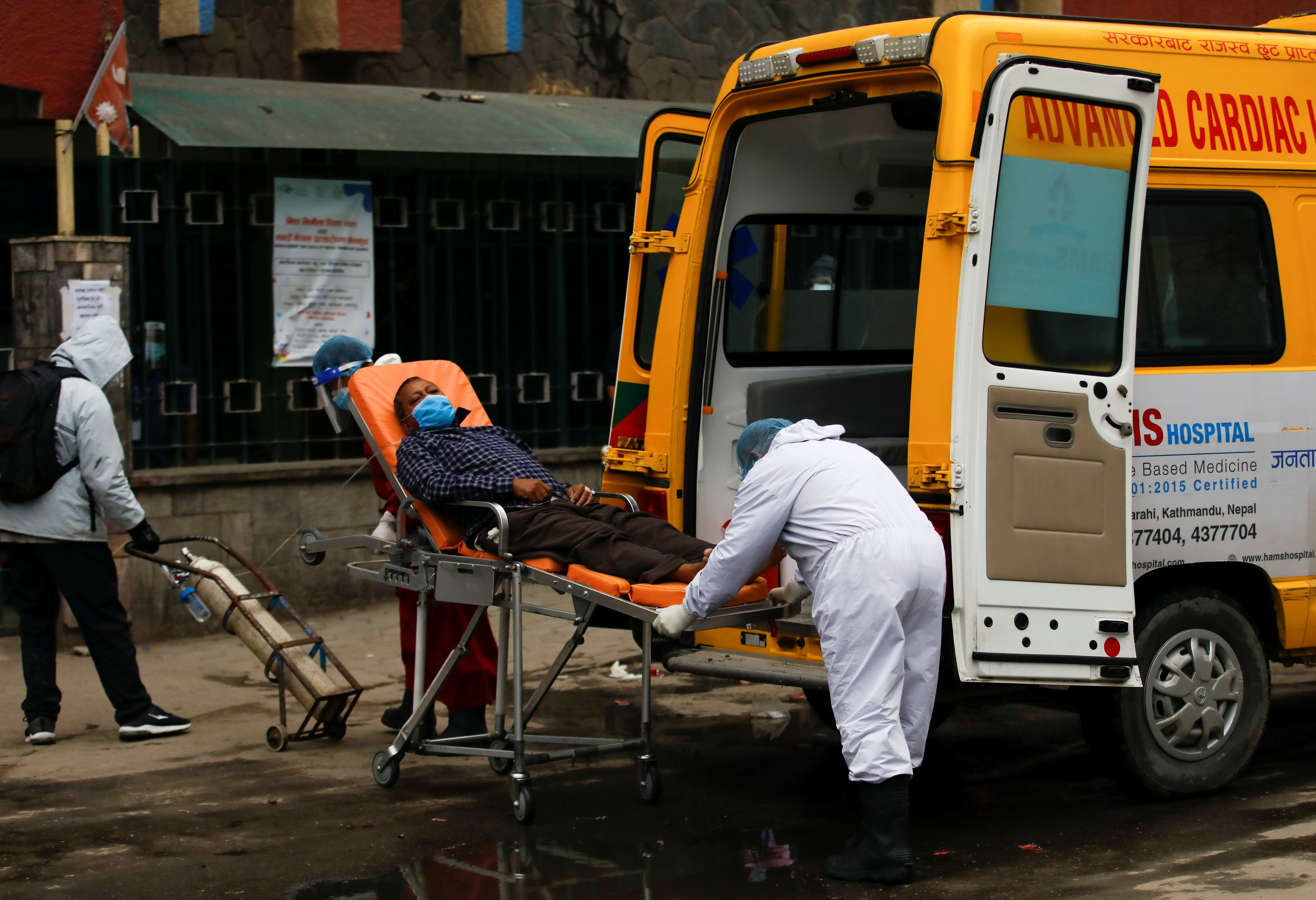 Nepal koronavirus, Spread of coronavirus disease (COVID-19) in Kathmandu