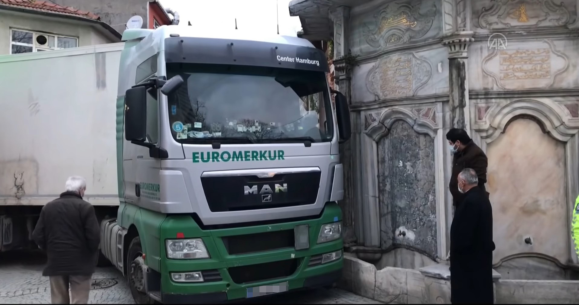 Majstor, kamion, kamiondžija, Istanbul Foto: Printscreen/YouTube/Haber Lütfen