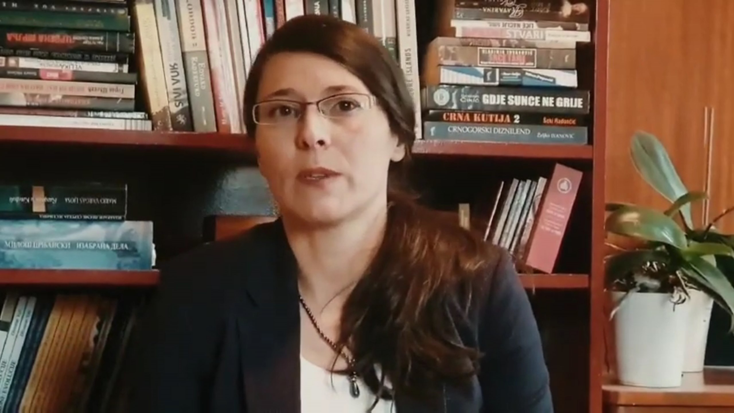 Vanja Ćalović Marković Foto: Printscreen/YouTube/NVO MANS