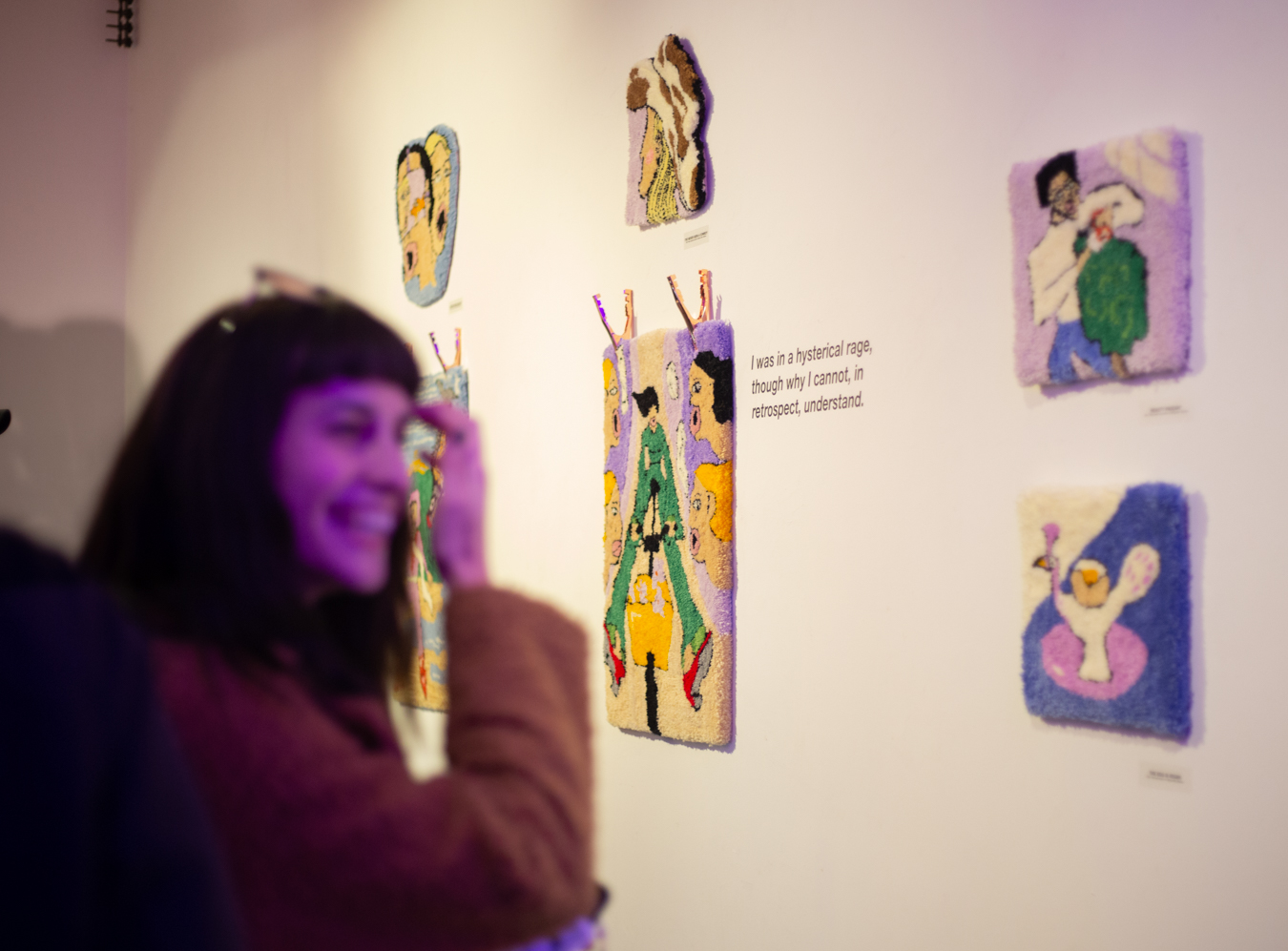 Samostalna izložba veza na platnu Marijane Janković Fotograf: Luka Milanović