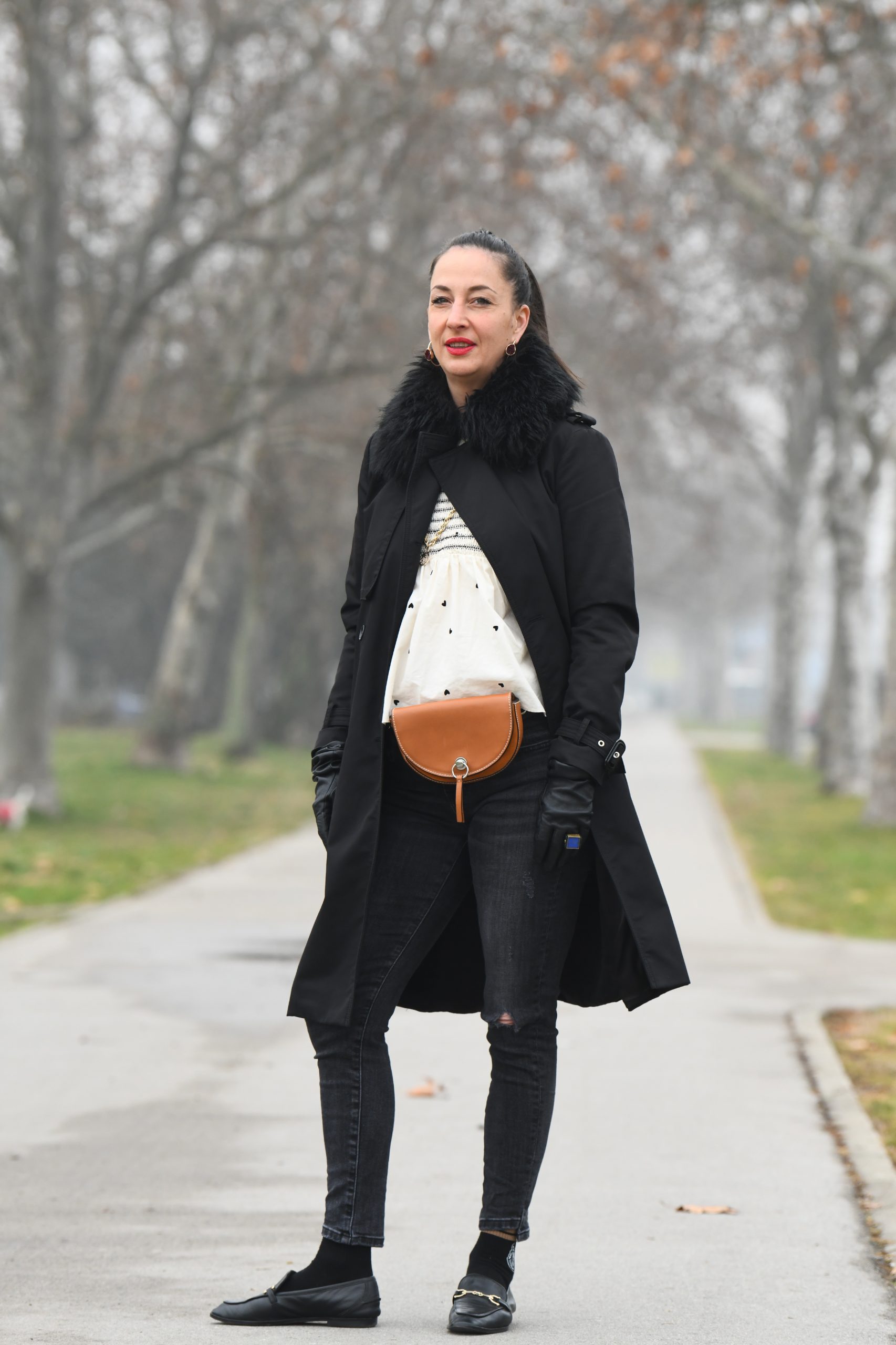 Bojana Marjanovic, Street style 02022021 foto Goran Srdanov Nova rs