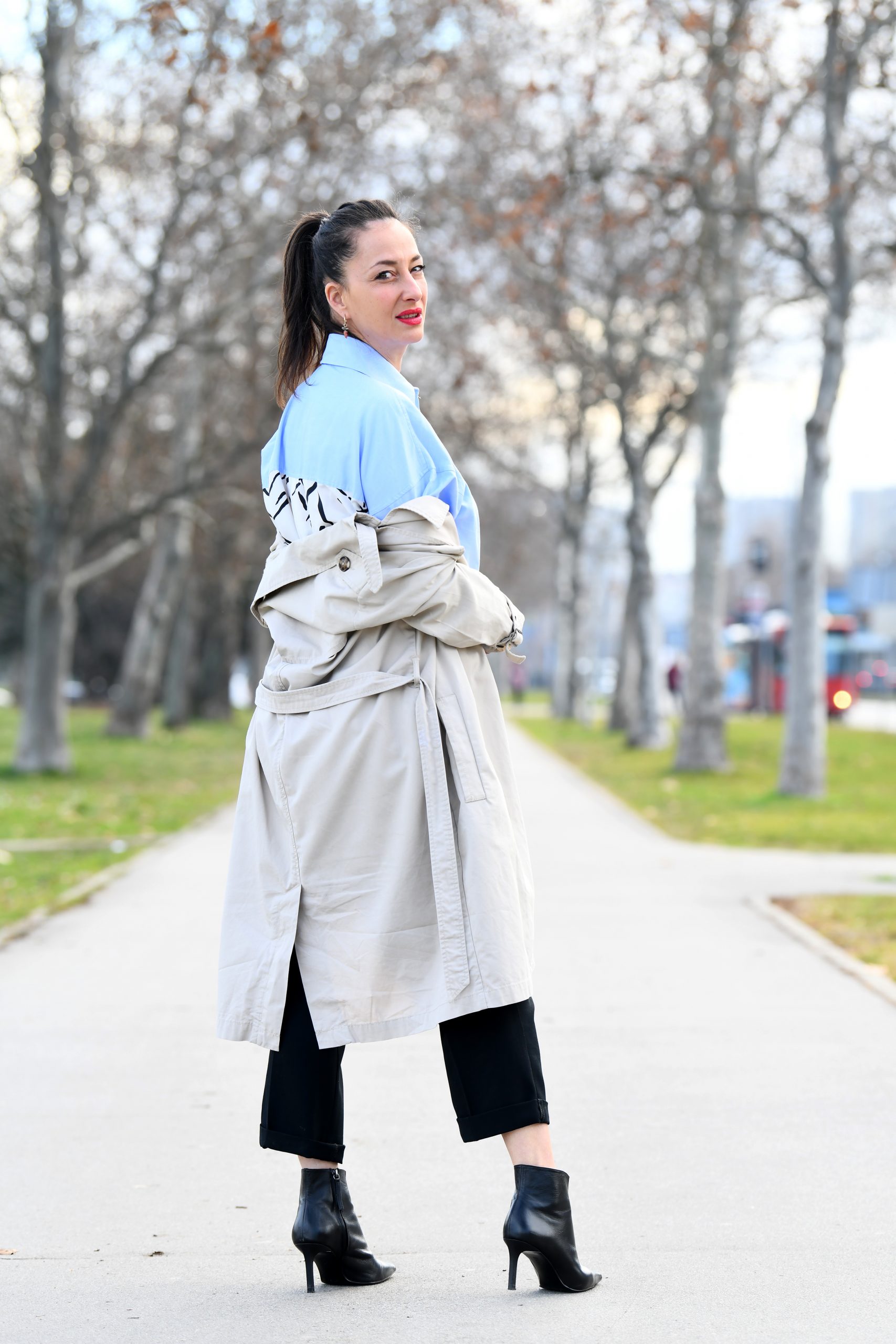 Beograd 04.02.2021. Bojana Marjanović, Bojana Petrović, moda, ulična moda, street style, strit stajl Foto: Goran Srdanov/Nova.rs