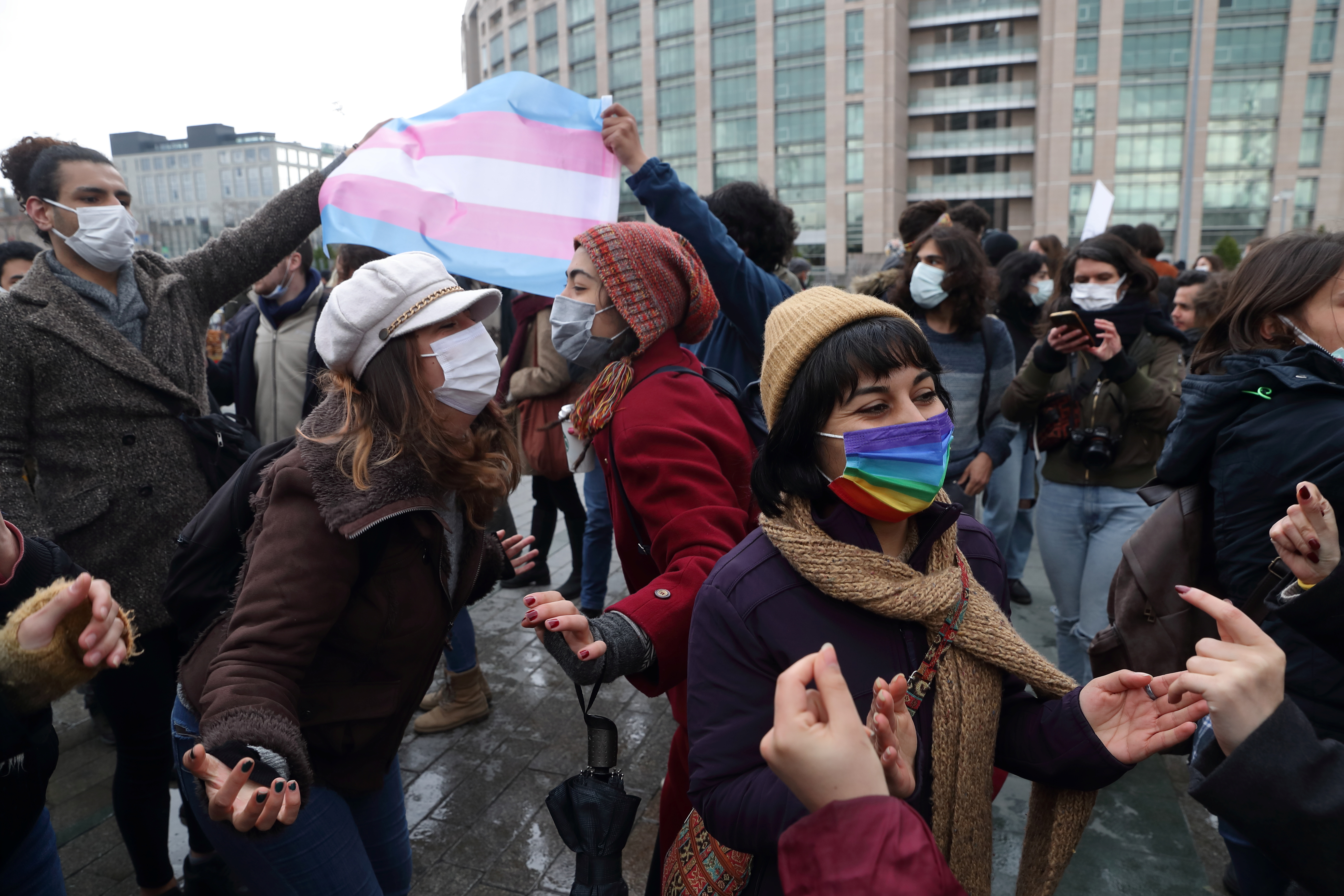 A trial against university students begins in Istanbul