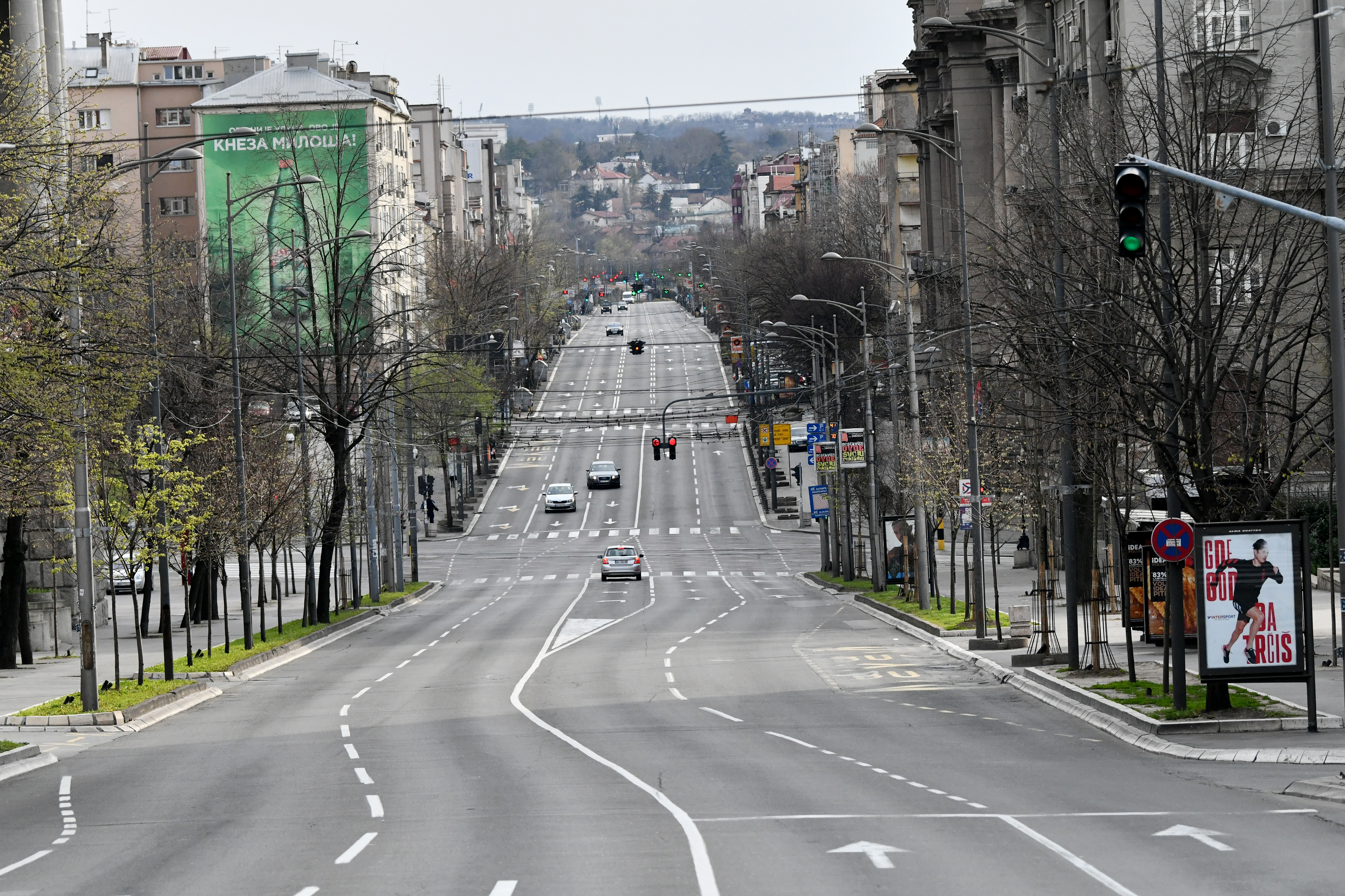 Beograd prazan grad korona 006 foto Vladislav Mitic Nova rs