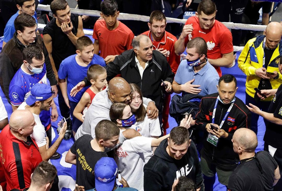 Javni trening Roj Dzons_predsednik AIBA Kremlev4