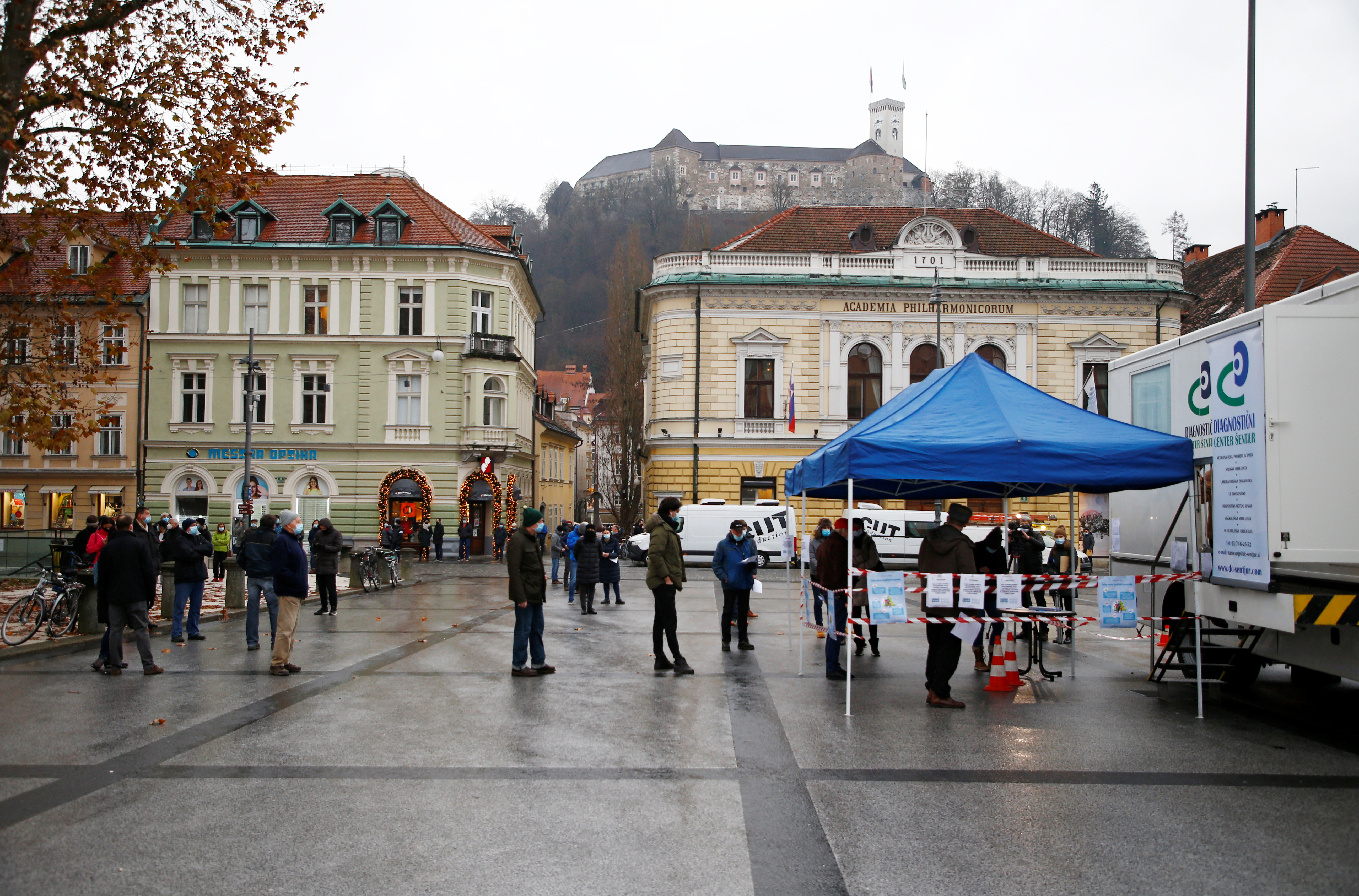 Coronavirus disease (COVID-19) mass testing in Ljubljana
