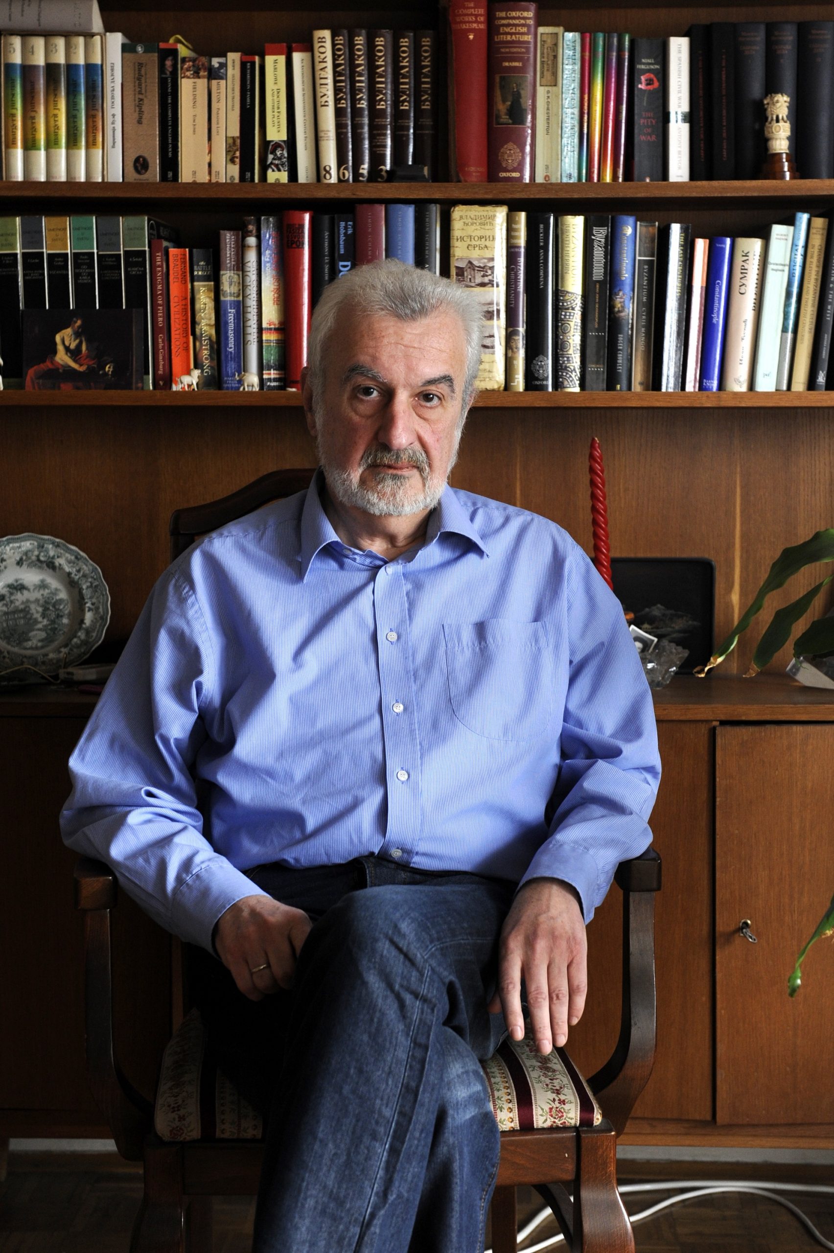 Pancevo 09.01.2015. Radoslav Petkovic, pisac, intervju Ras foto Goran Srdanov