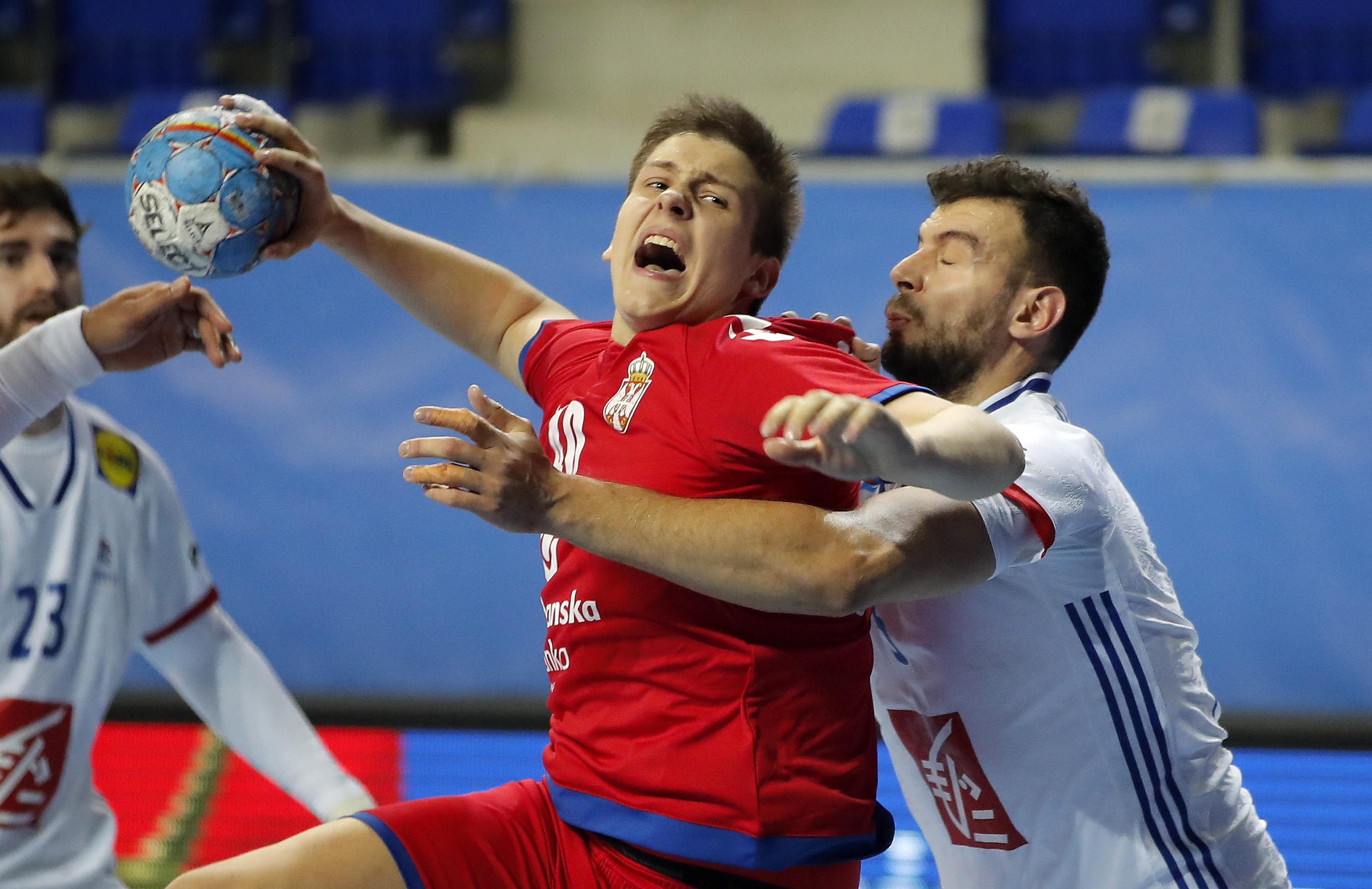 (SP)SERBIA-ZRENJANIN-HANDBALL-SERBIA VS FRANCE [2021-01-05] 004