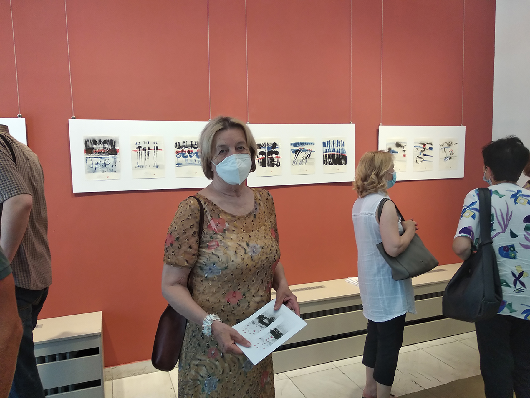 3. na izložbi Veljka Mihajlovića u Etnografskom muzeju