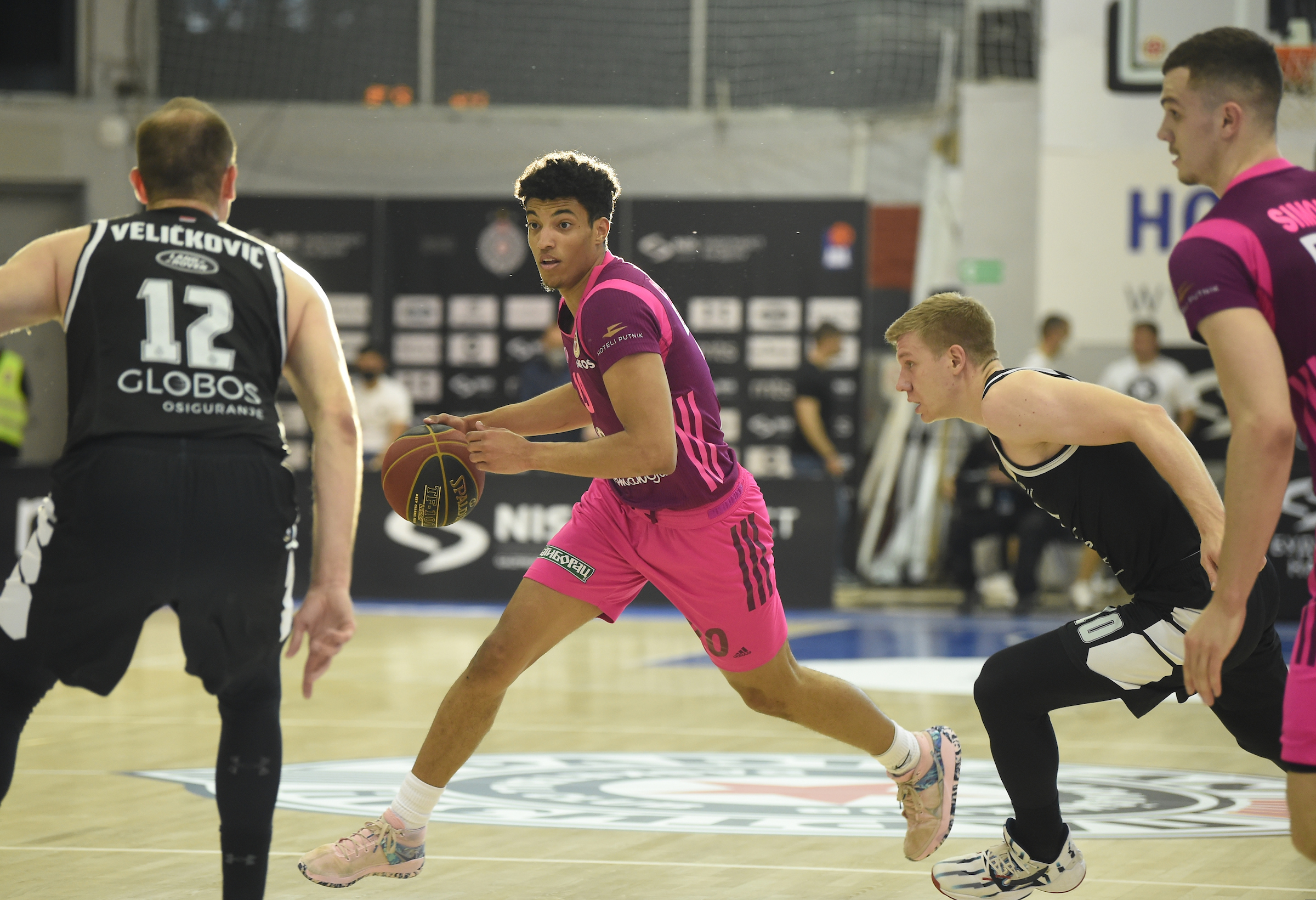 Beograd 03.06.2021. Malcom Cazalon, Kosarka Partizan Mega. druga utakmica polufinala plej ofa za prvaka srbije u kosarci. foto STARSPORT