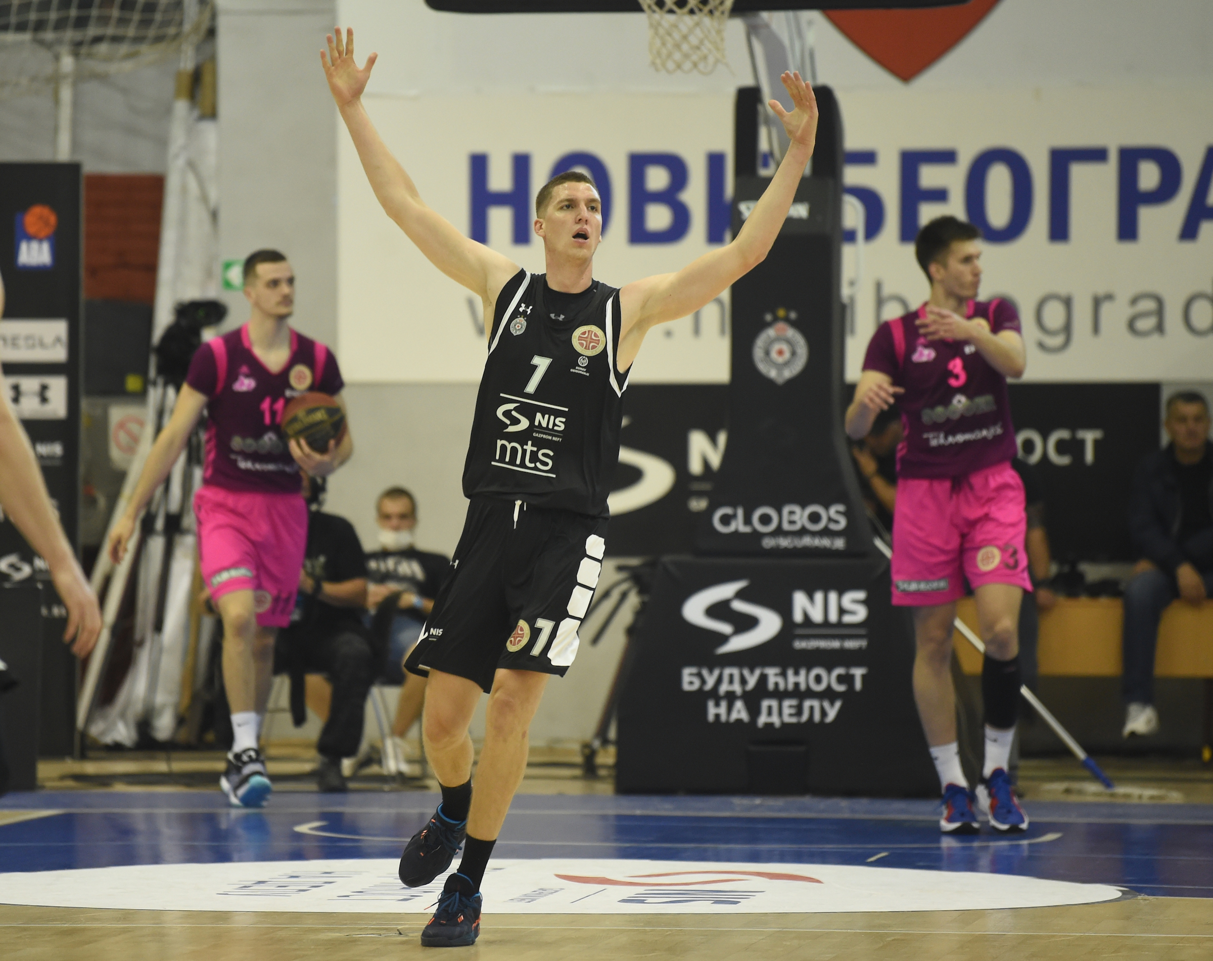 Beograd 03.06.2021. Aleksa Stepanovic, Kosarka Partizan Mega. druga utakmica polufinala plej ofa za prvaka srbije u kosarci. foto STARSPORT
