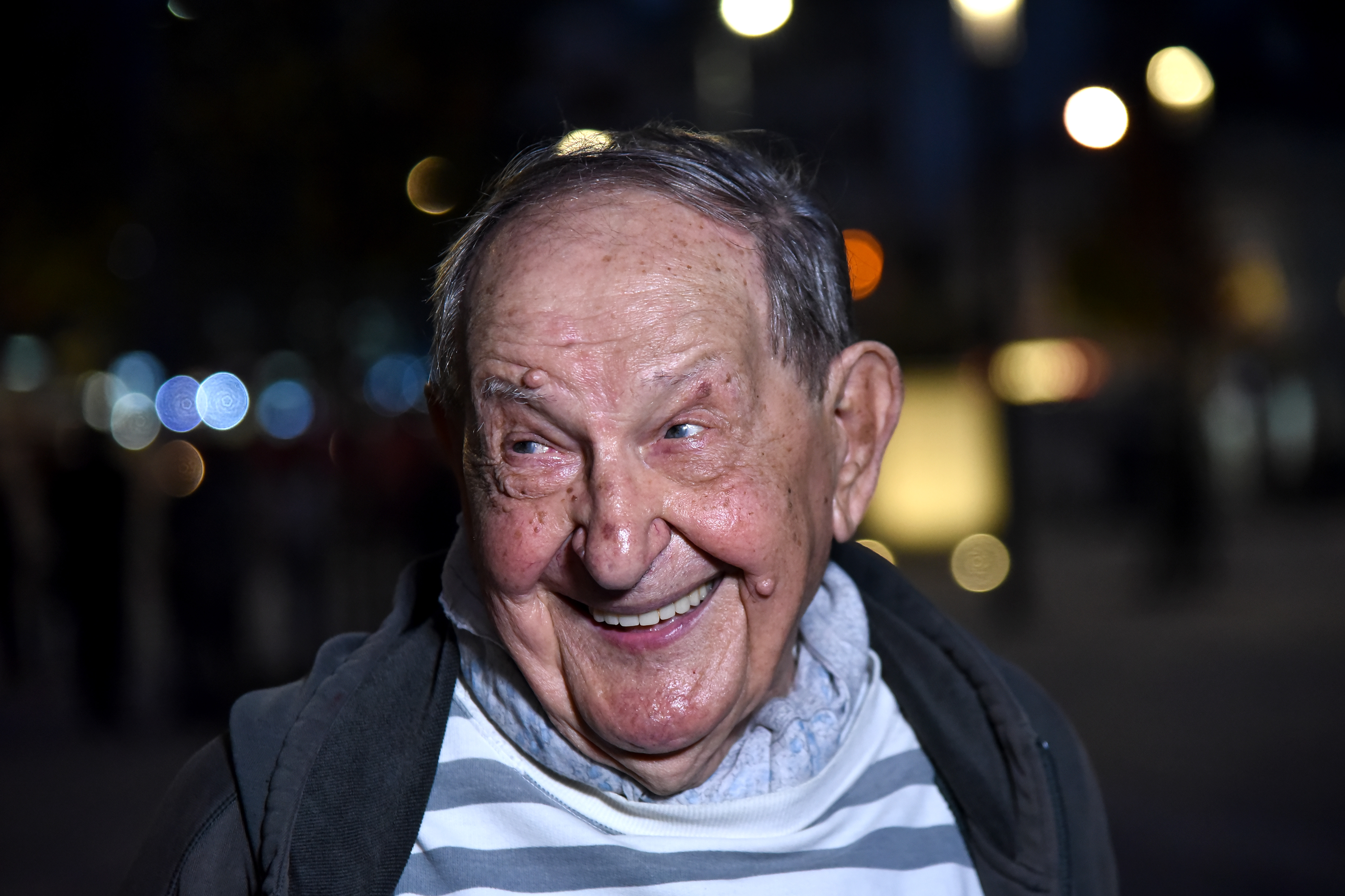 Beograd 14.10.2019. Vlastimir Velisavljevic Vlasta Velisavljević, glumac. Otvaranje, otvoren Trg glumackih legendi, velikani naseg glumista, zvezde, Trg Slavija Foto:Nemanja Jovanović