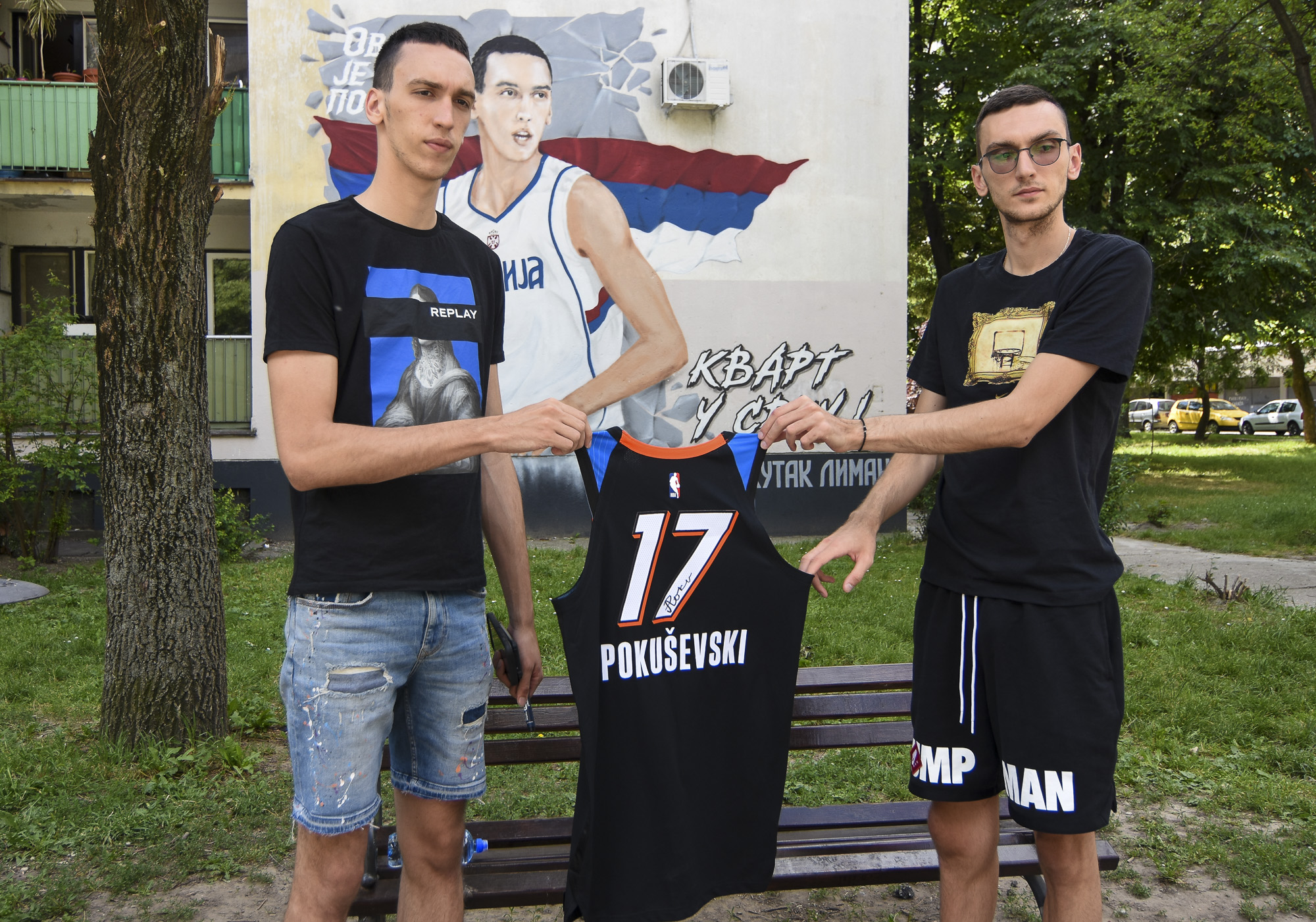 Novi Sad 03.06.2021 Aleksej Pokusevski kosarkas Oklahoma u NBA ligi foto Nenad Mihajlovic