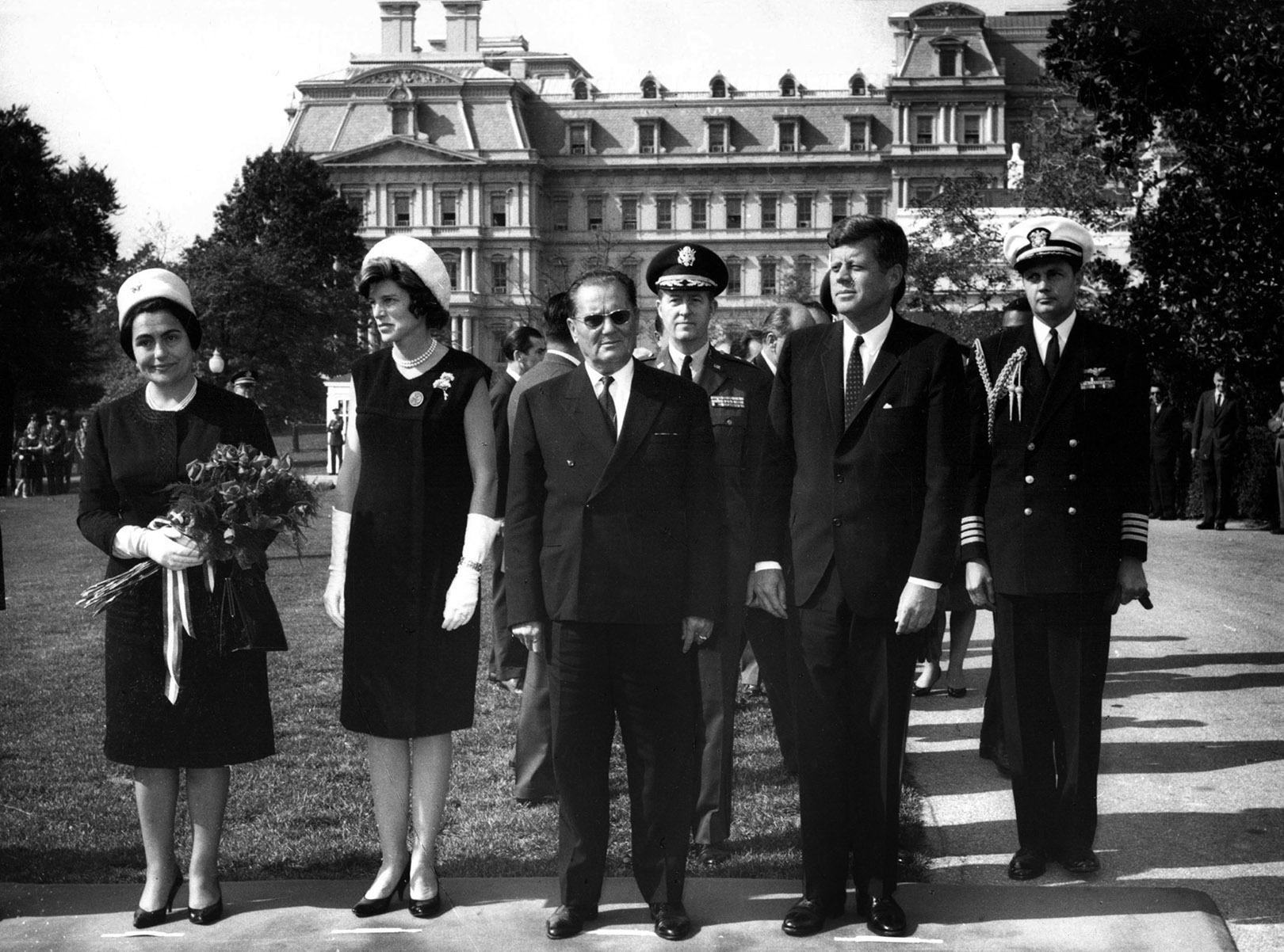 Josip Broz Tito i Jovanka Broz poseta predsedniku Kenediju u SAD, oktobar 1963.
