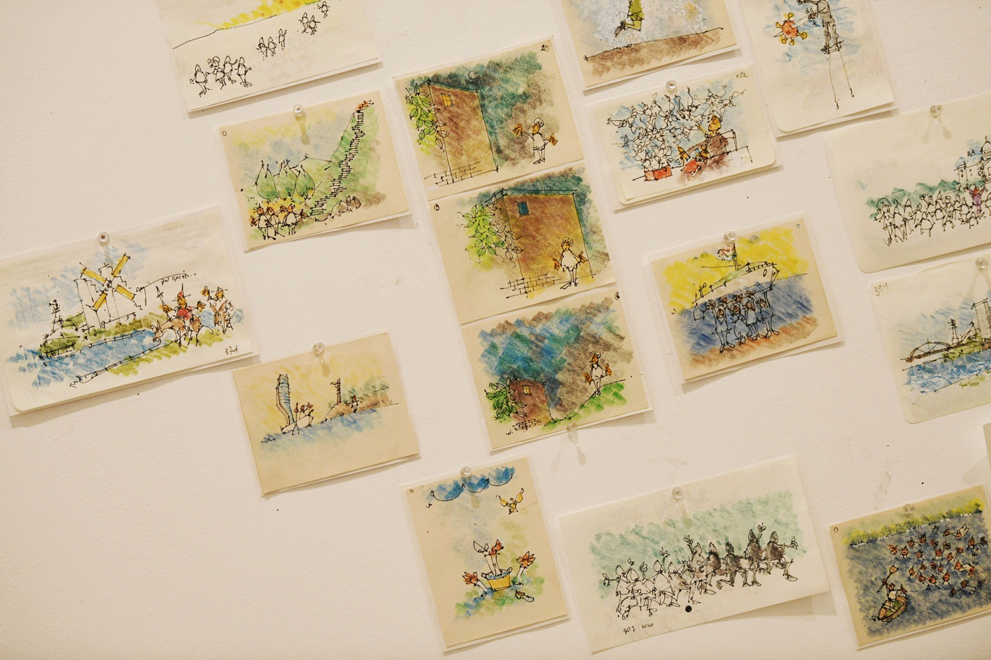 BEOGRAD 20.04.2021 Đorđe Bobić, izlozba, galerija Haos foto:Vesna Lalić/Nova.rs