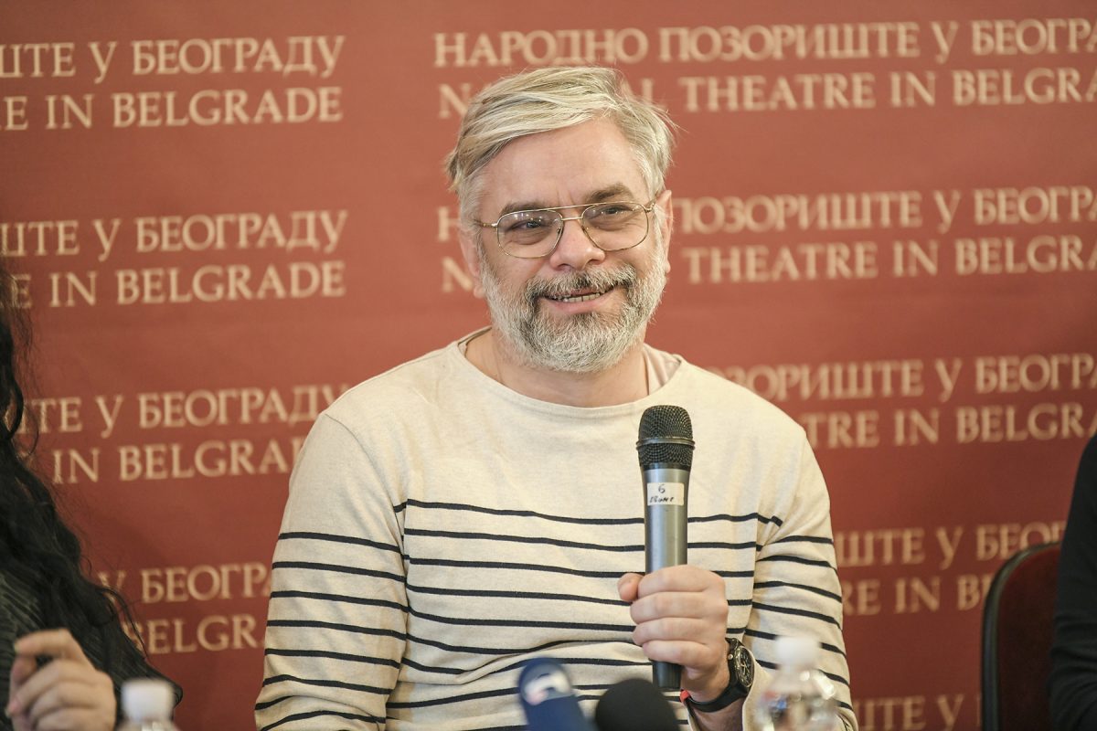 Beograd 29.03.2021. Narodno pozoriste, konferencija za medije povodom premijere predstave "Orlando" nastale po delu Virdzinije Vulf. Foto: Dragan Mujan/Nova.rs