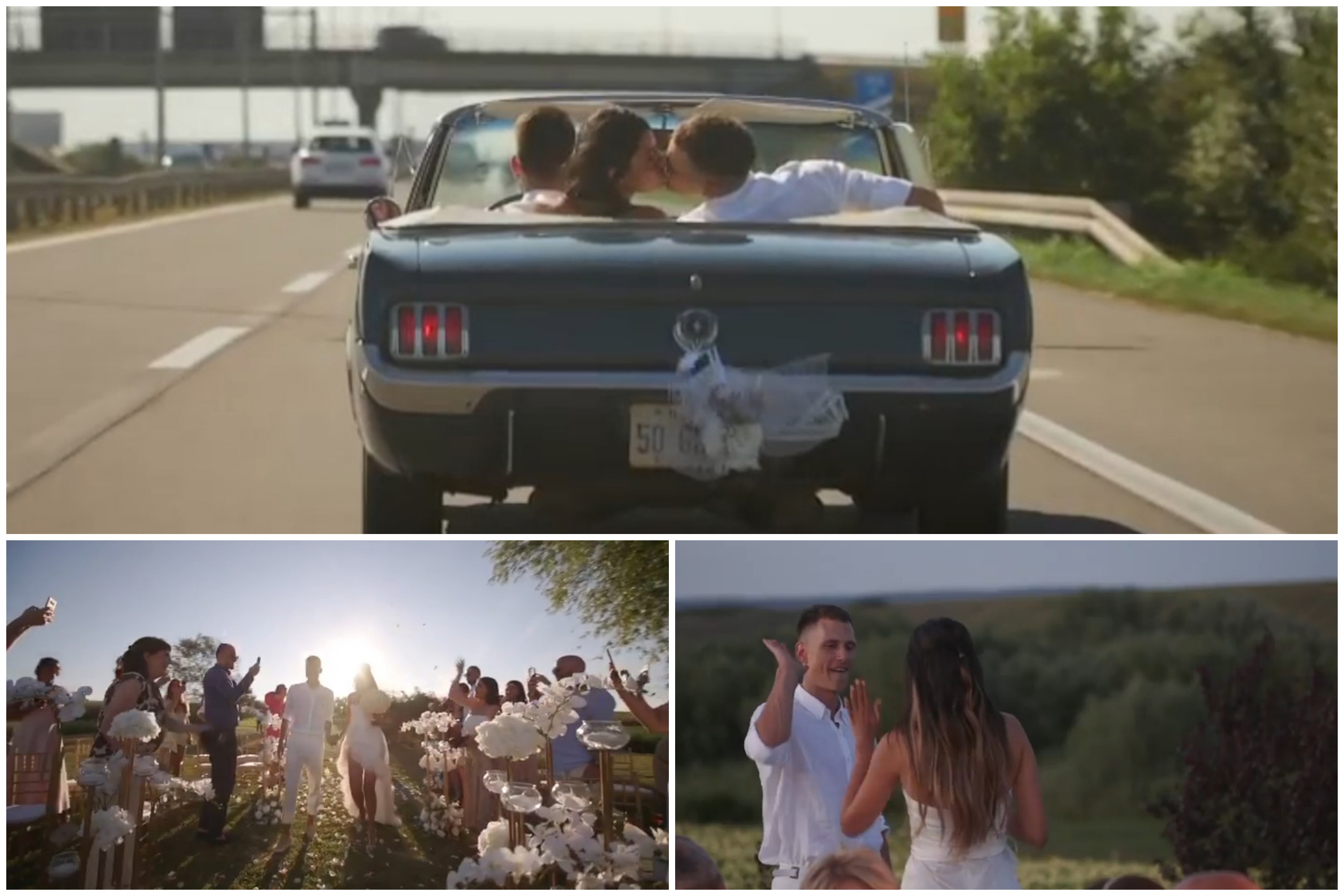 nemanja nedovic mina milutinovic svadba foto PrintscreenInstagramminamilutinovic KOMBO