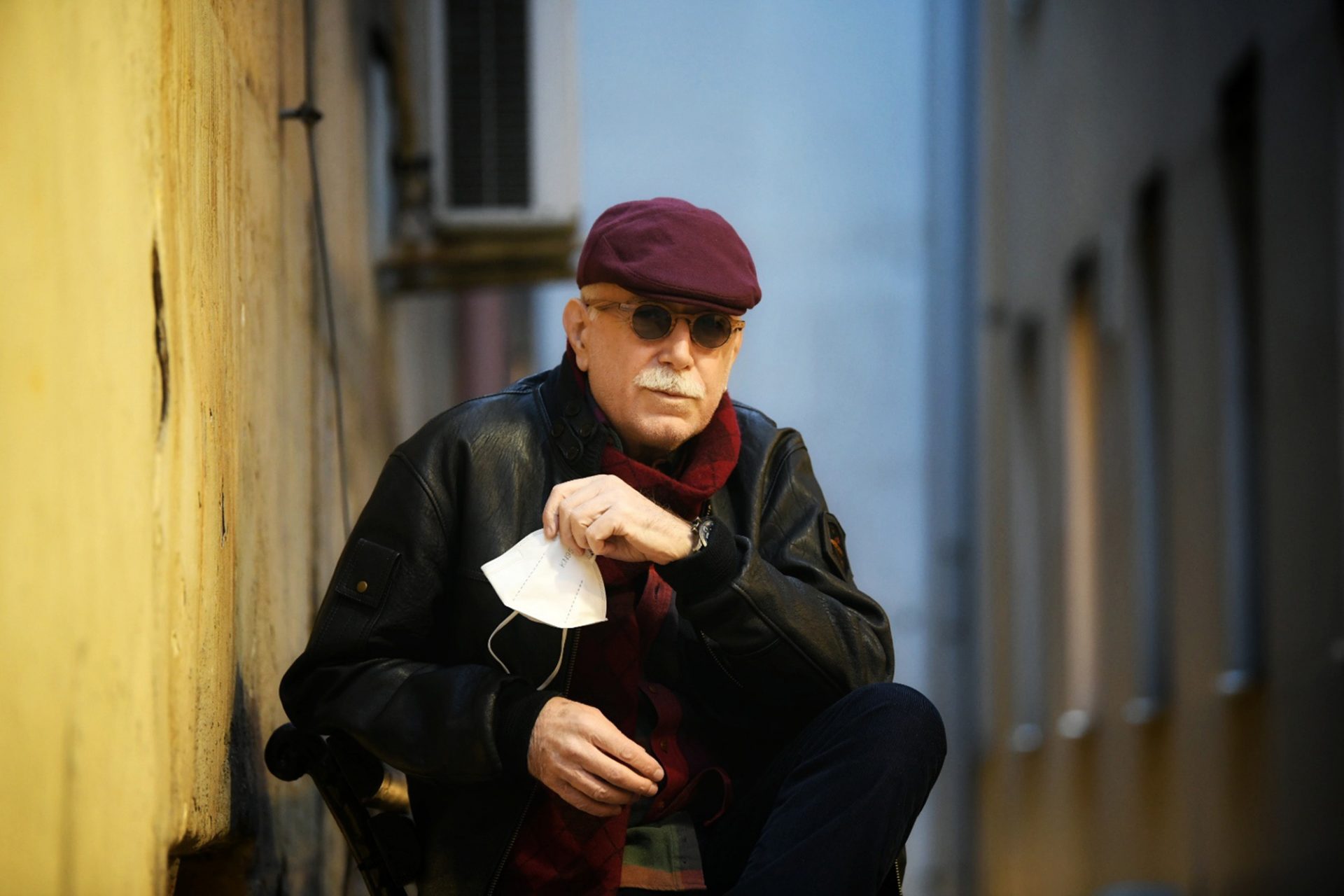 BEOGRAD 23. decembar 2020. Irfan Mensur, glumac intervju Foto:Vesna Lalić/Nova.rs