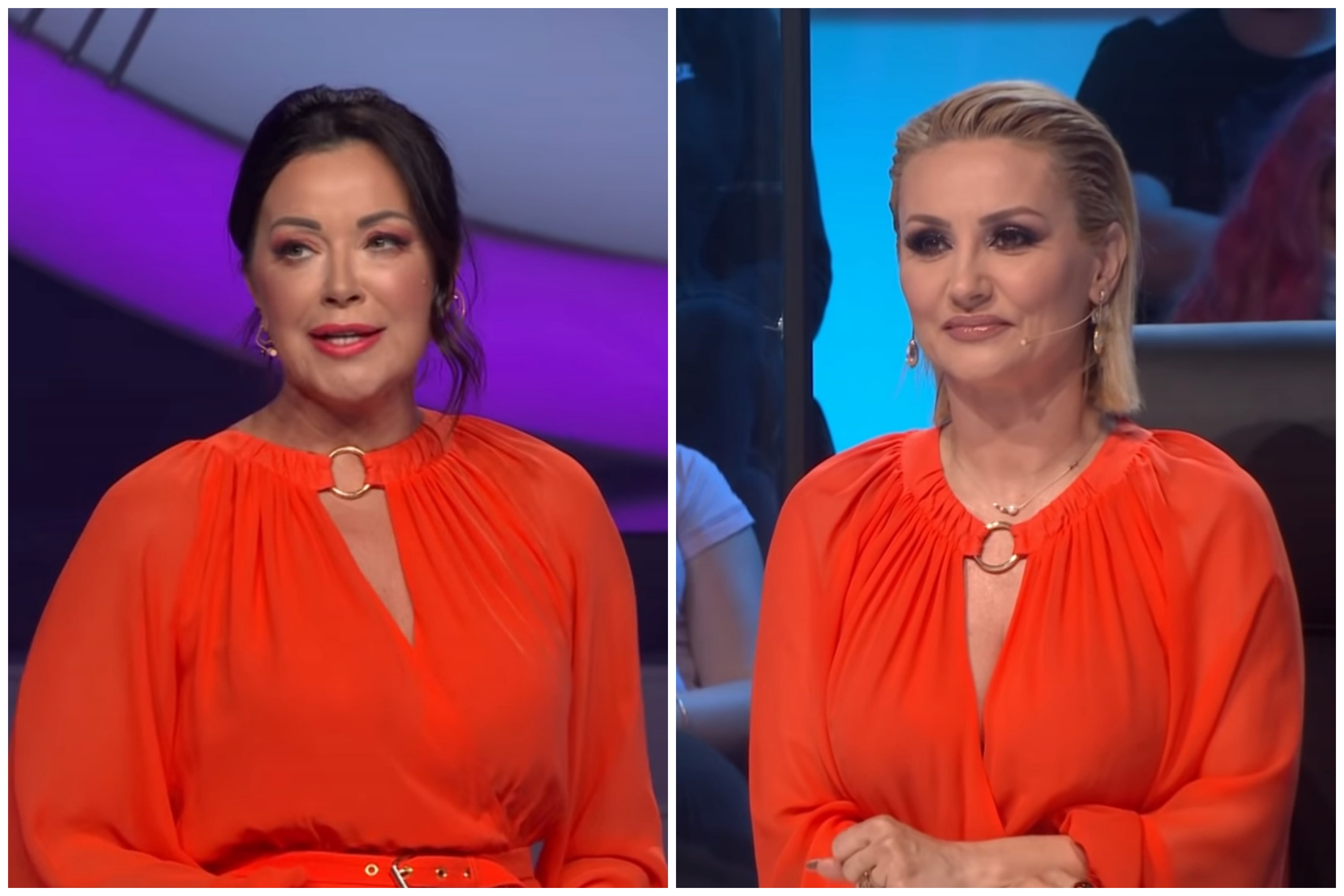 Dragana Katić, Goca Tržan, kombo, ista haljina Foto: Printscreen/YouTube/Nikad nije kasno