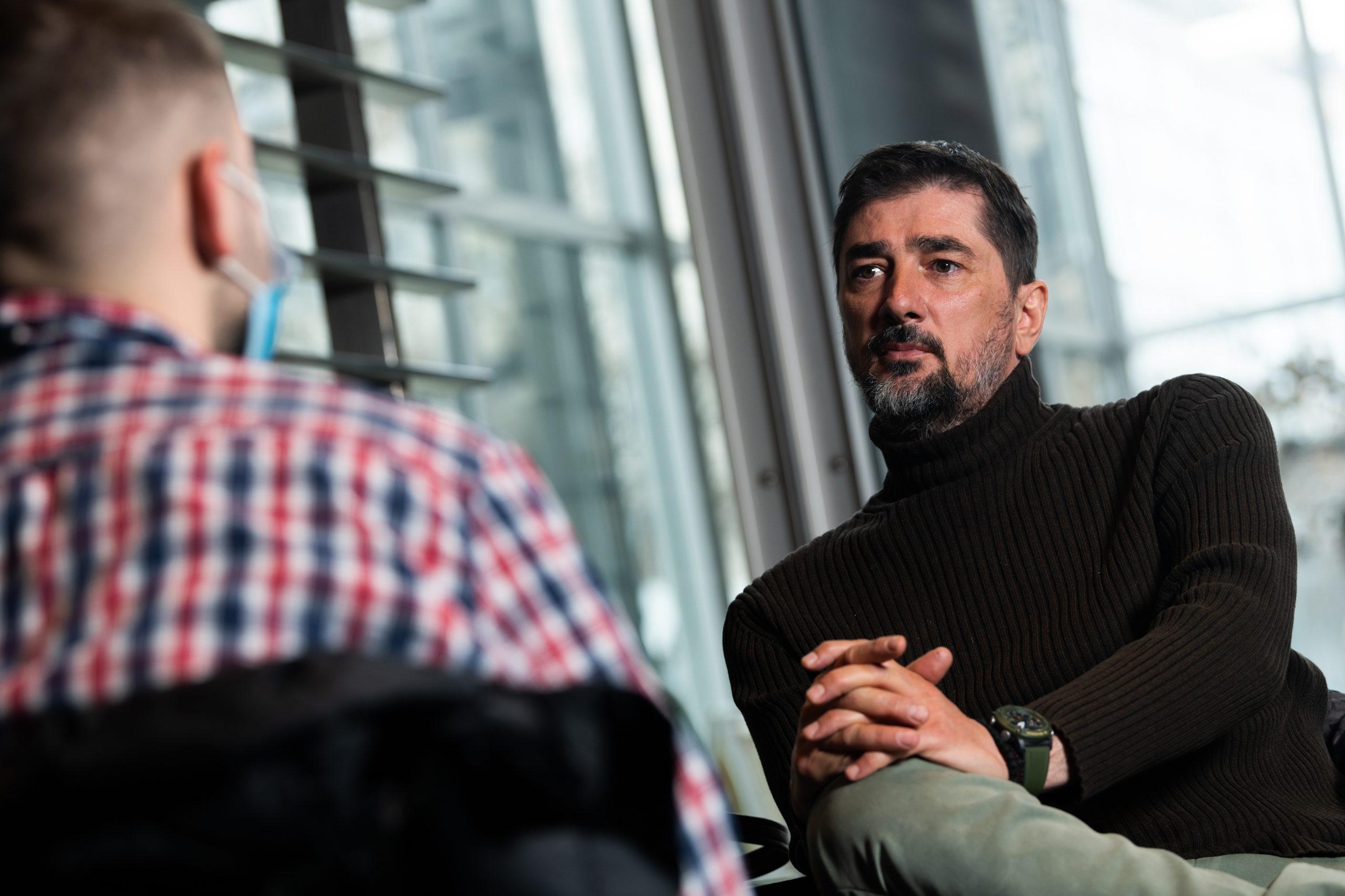 Beograd 18. mart 2021. Vojin Cetkovic, glumac, Jugoslovensko dramsko pozorište, intervju Foto:Goran Srdanov/Nova.rs