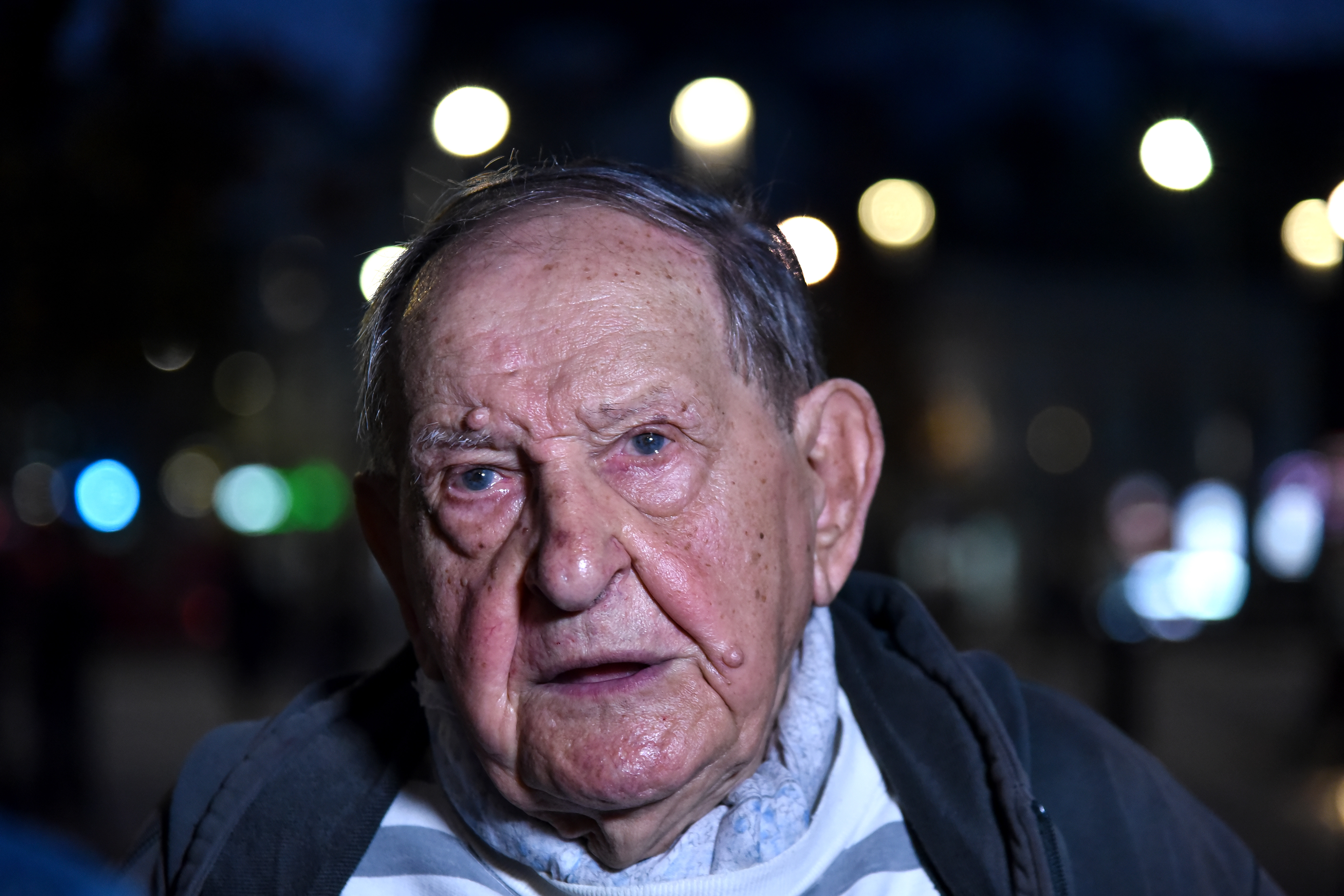 Beograd 14.10.2019. Vlastimir Velisavljevic Vlasta Velisavljevic, glumac. Otvaranje, otvoren Trg glumackih legendi, velikani naseg glumista, zvezde, Trg Slavija RAS Foto Nemanja Jovanovic