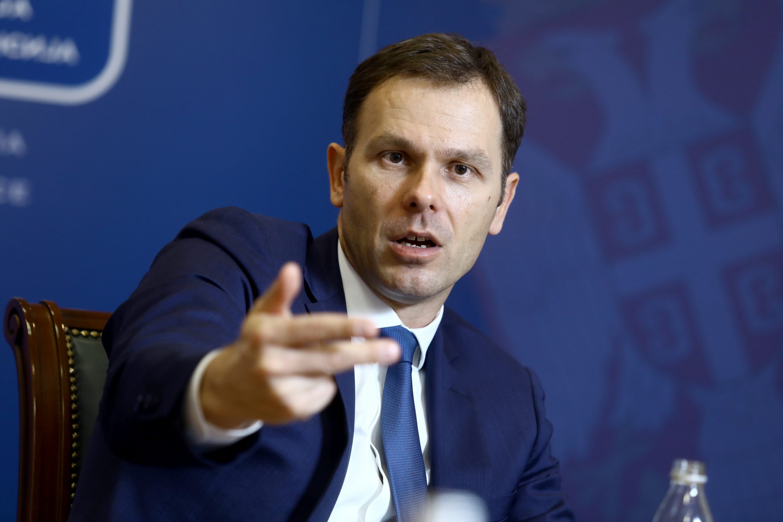BEOGRAD 26.12.2019 Sinisa Mali, ministar finansija, intervju RAS Foto Vesna Lalic