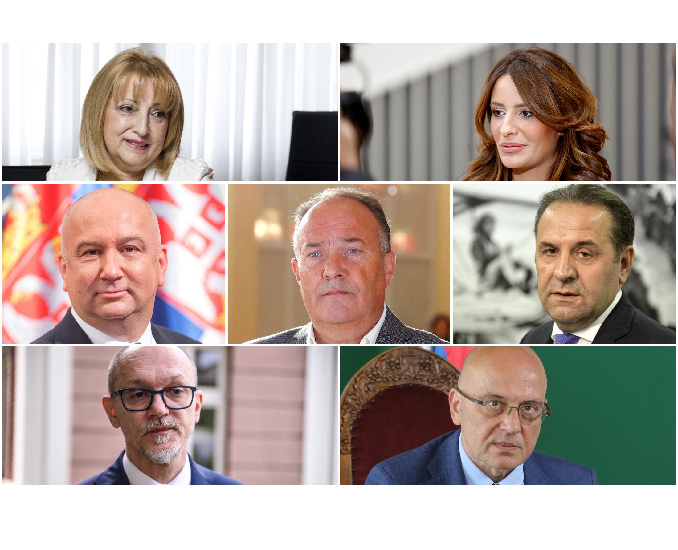 ombo - vladan vukosavljević, goran trivan, nela kuburović, rasim ljajić, šarčević, slavica đukić dejanović, nenad popović a
