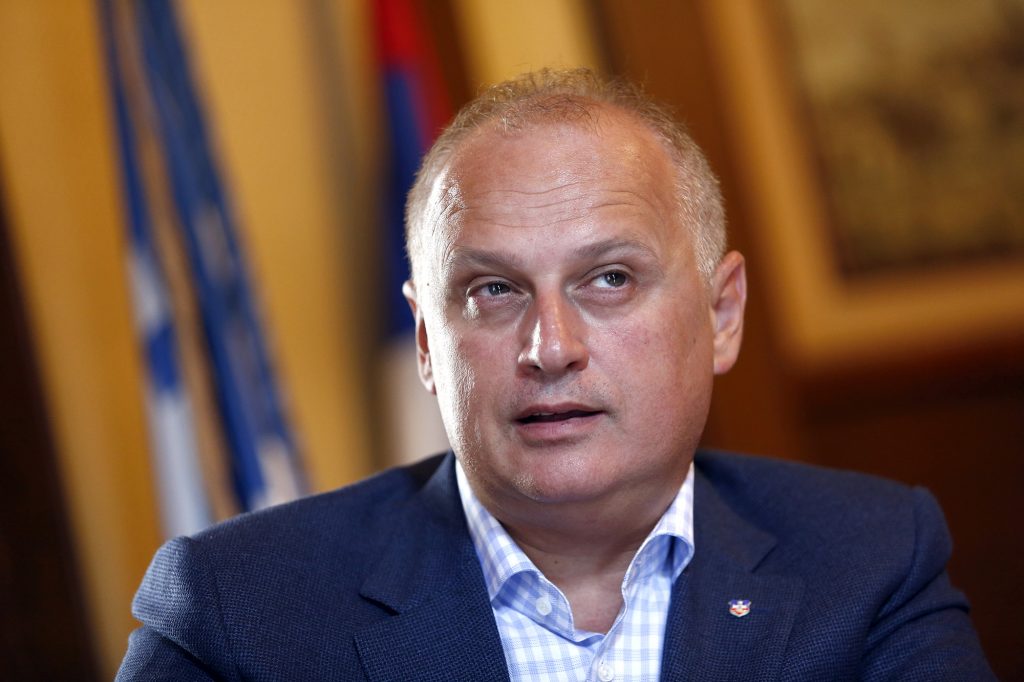 BEOGRAD 24.08.2018 Goran Vesic, intervju RAS/foto Vesna Lalic