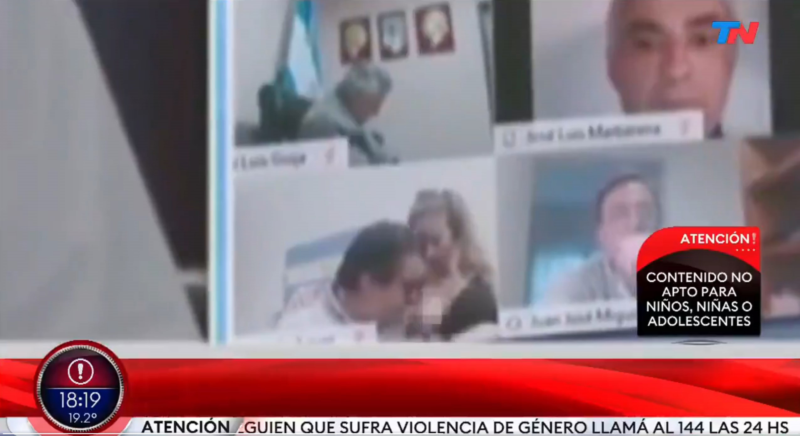 Huan Ameri, Huan Emilio Ameri Foto: Printscreen/Twitter/TN - Todo Noticias/@todonoticias