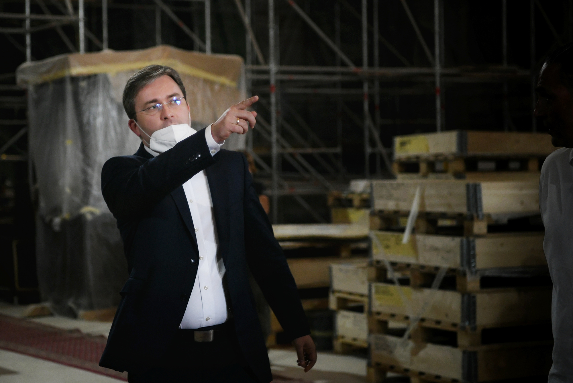 hram svetog save vučić i patrijarh_200820_foto: Vesna Lalić/N