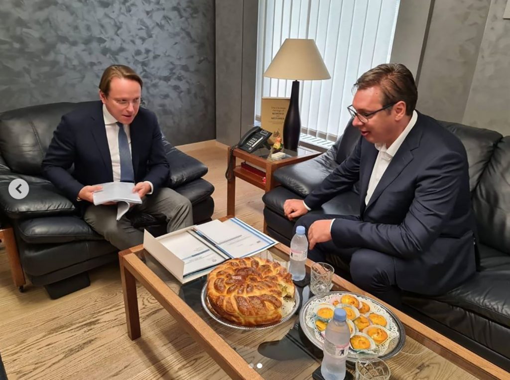 Oliver Varhelji, Aleksandar Vučić Foto: Instagram/buducnostsrbijeav