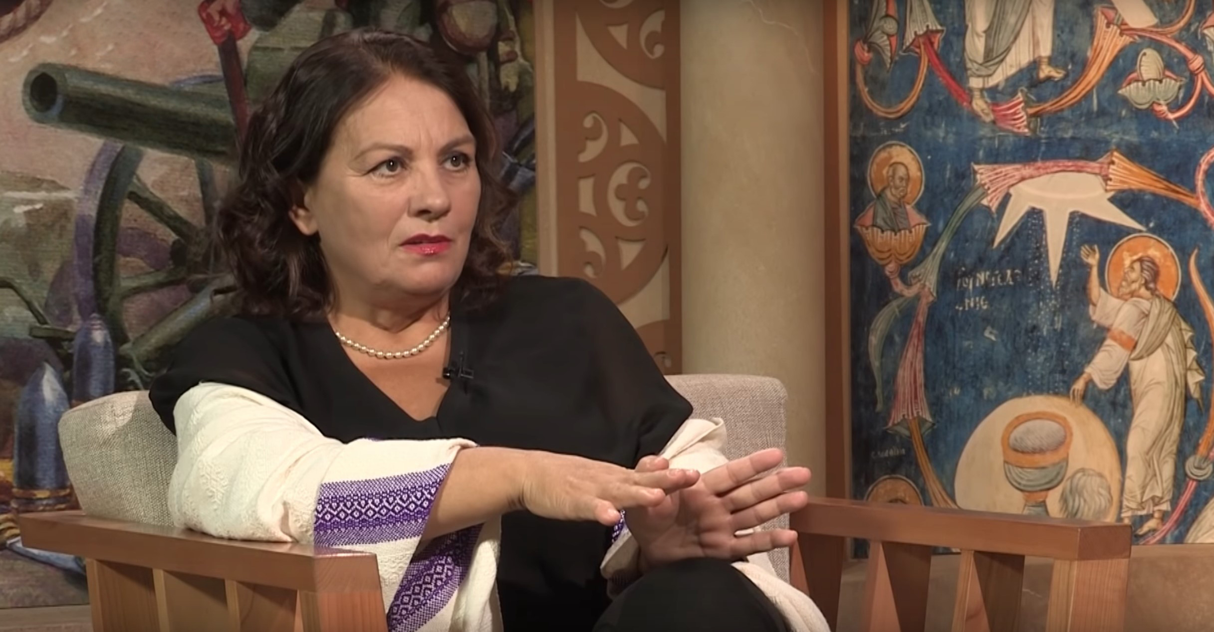 Ljiljana Blagojević, glumica Foto: Printscreen/YouTube/Телевизија Храм