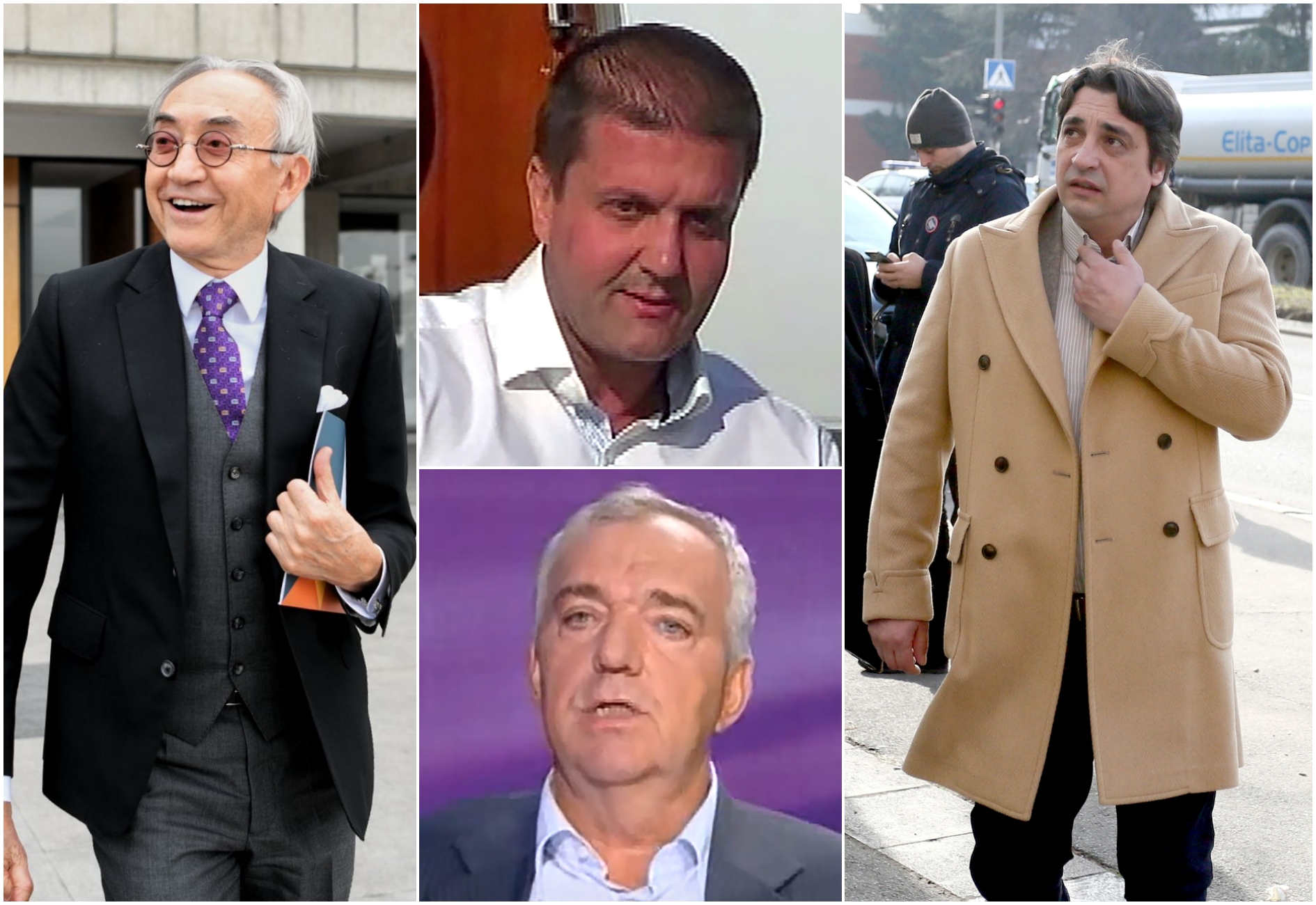 Miroslav Mišković, Dušan Antonić (nekadašnji prvi čovek Agrobanke), Zoran Njeguš fudbaler, Darko Šarić