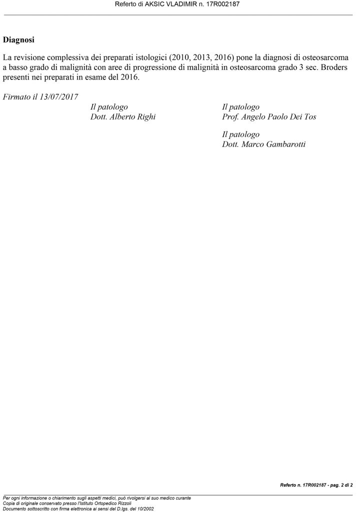 Dijagnoza Vladimir Aleksic