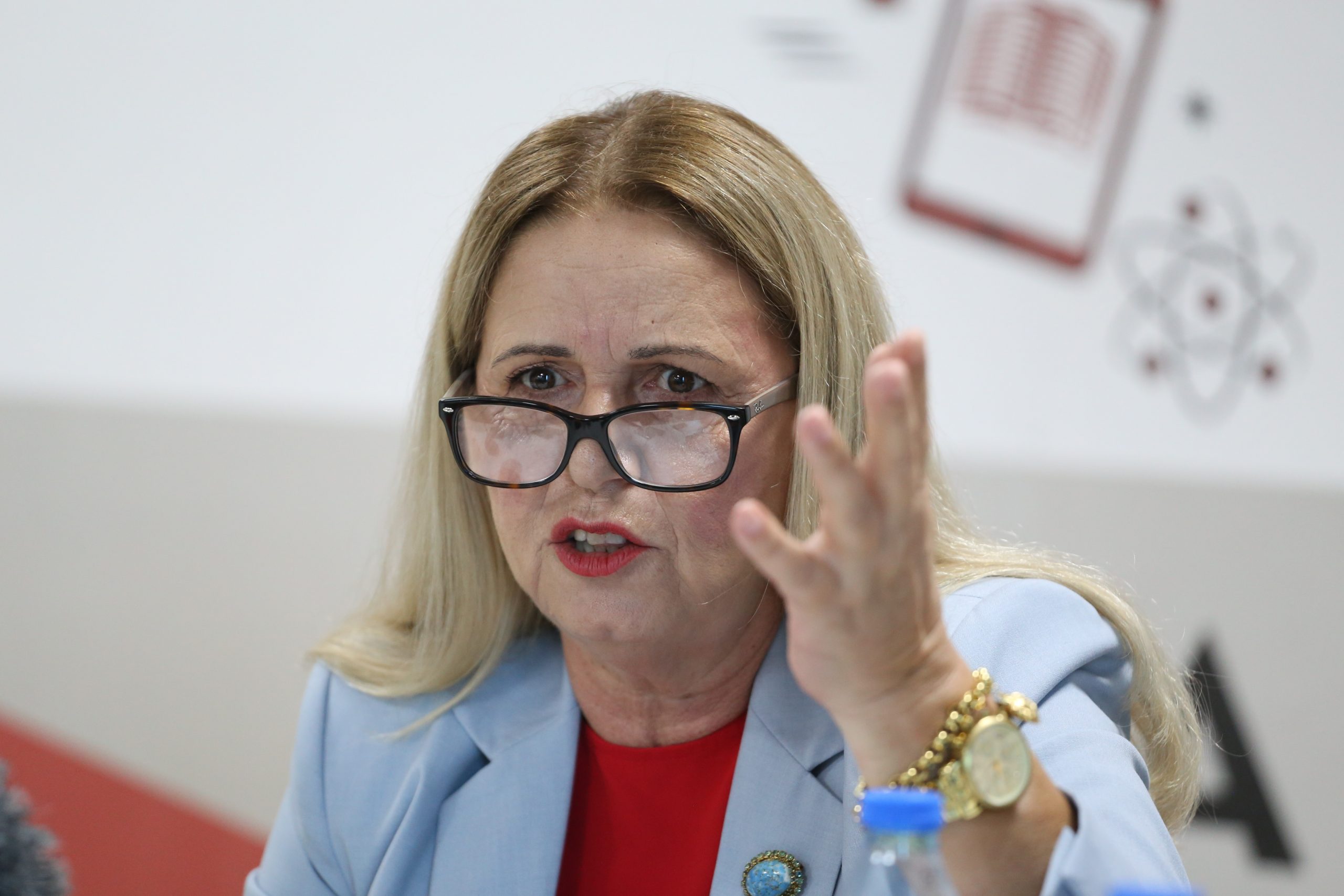 Novi Pazar 18.08.2020. dr Lajla Sebečevac, Laila Sebečevac. Konferencija za novinare, lekari, doktori Foto: Irfan Ličina/Nova.rs