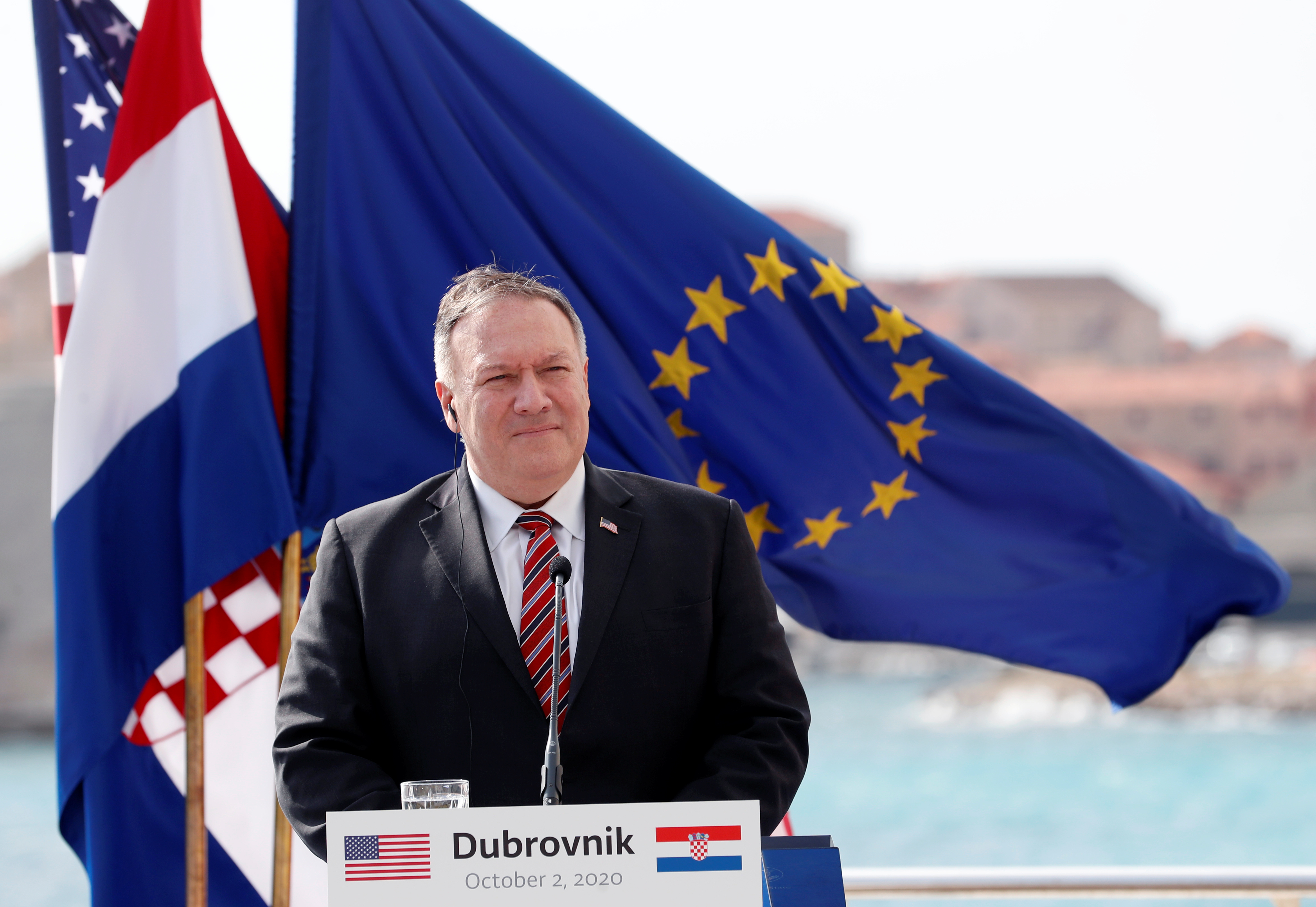 U.S. Secretary of State Mike Pompeo visits Croatia
