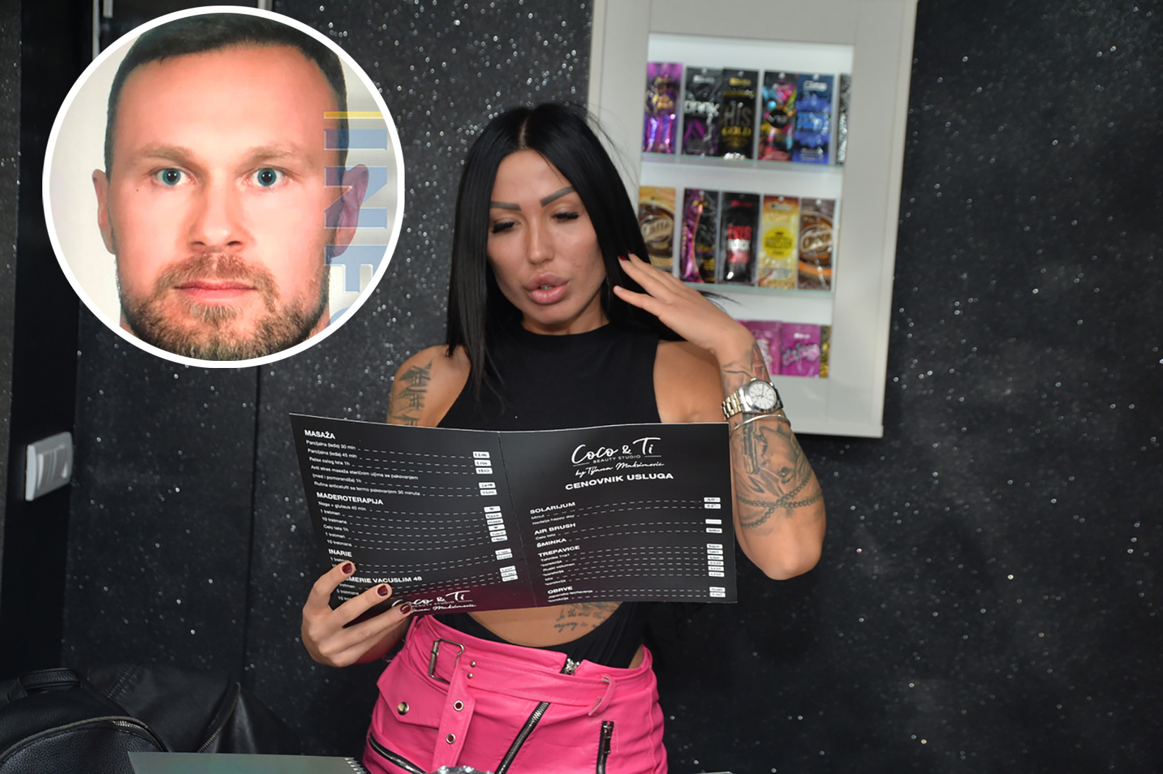 Radoje Zvicer, Tijana Ajfon