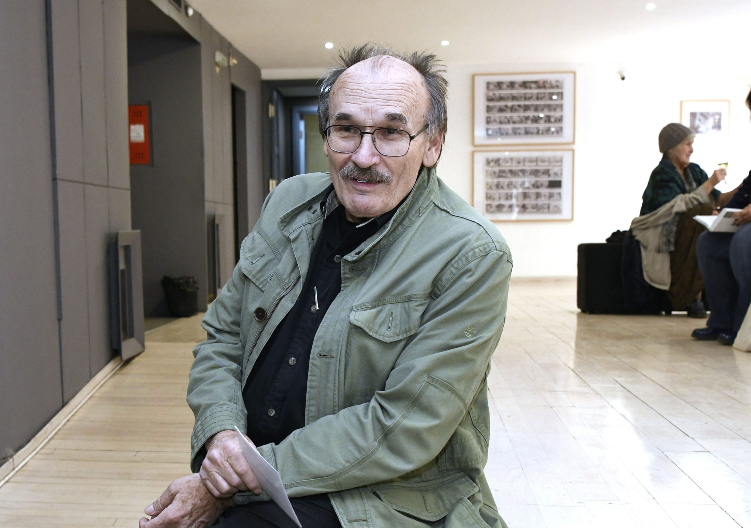 Beograd 25.02.2020 Dušan Petričić, Karikaturista, Četrdeset godina filma Majstori, majstori, Dvorana kulturnog centra, Foto: Goran Srdanov/Nova.rs