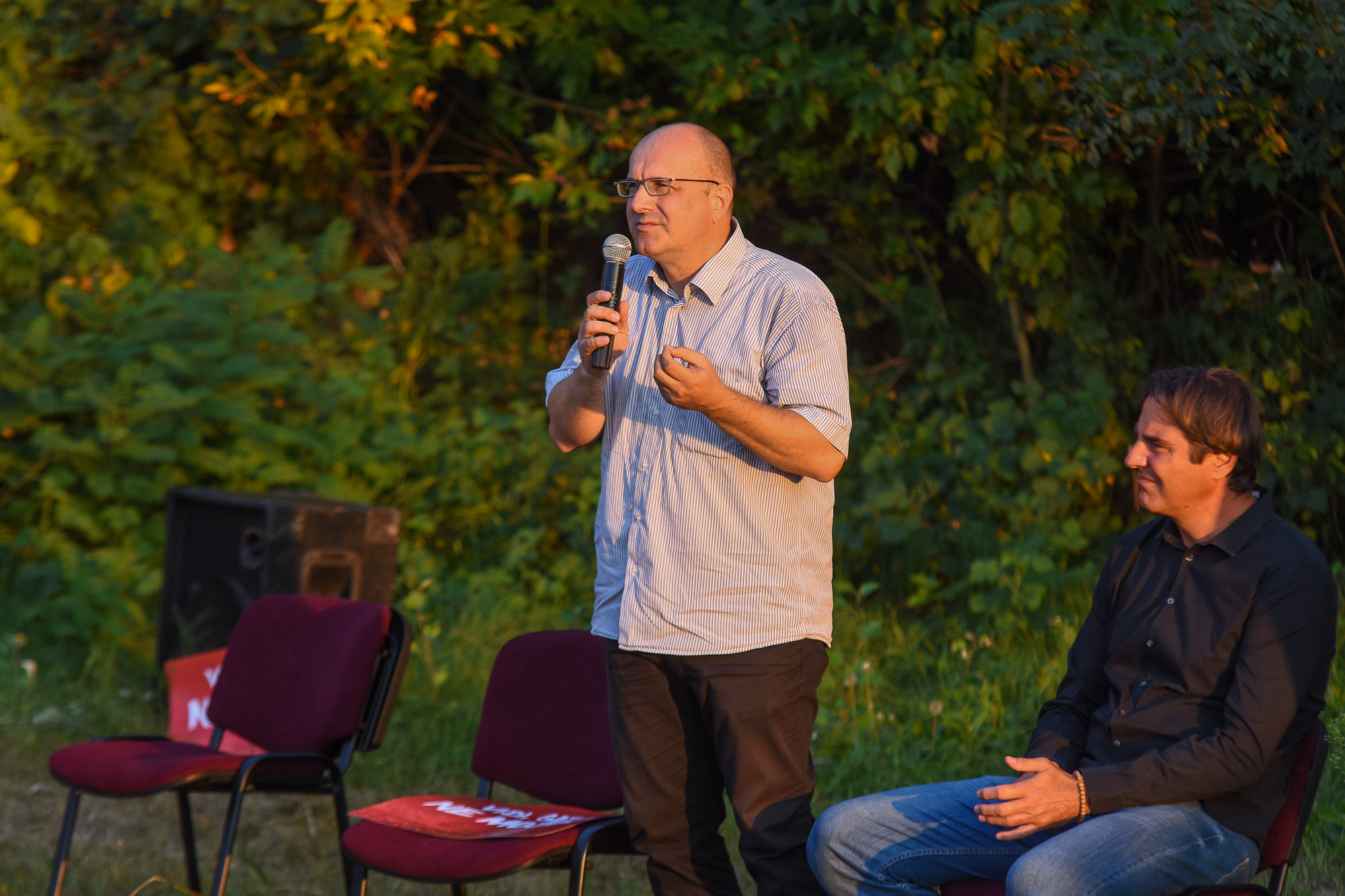 Novi Sad 14. septembar 2020. Protest kod Sodrosa protiv izgradnje Novog Sada na vodi Foto:Nenad Lazić/Nova.rs