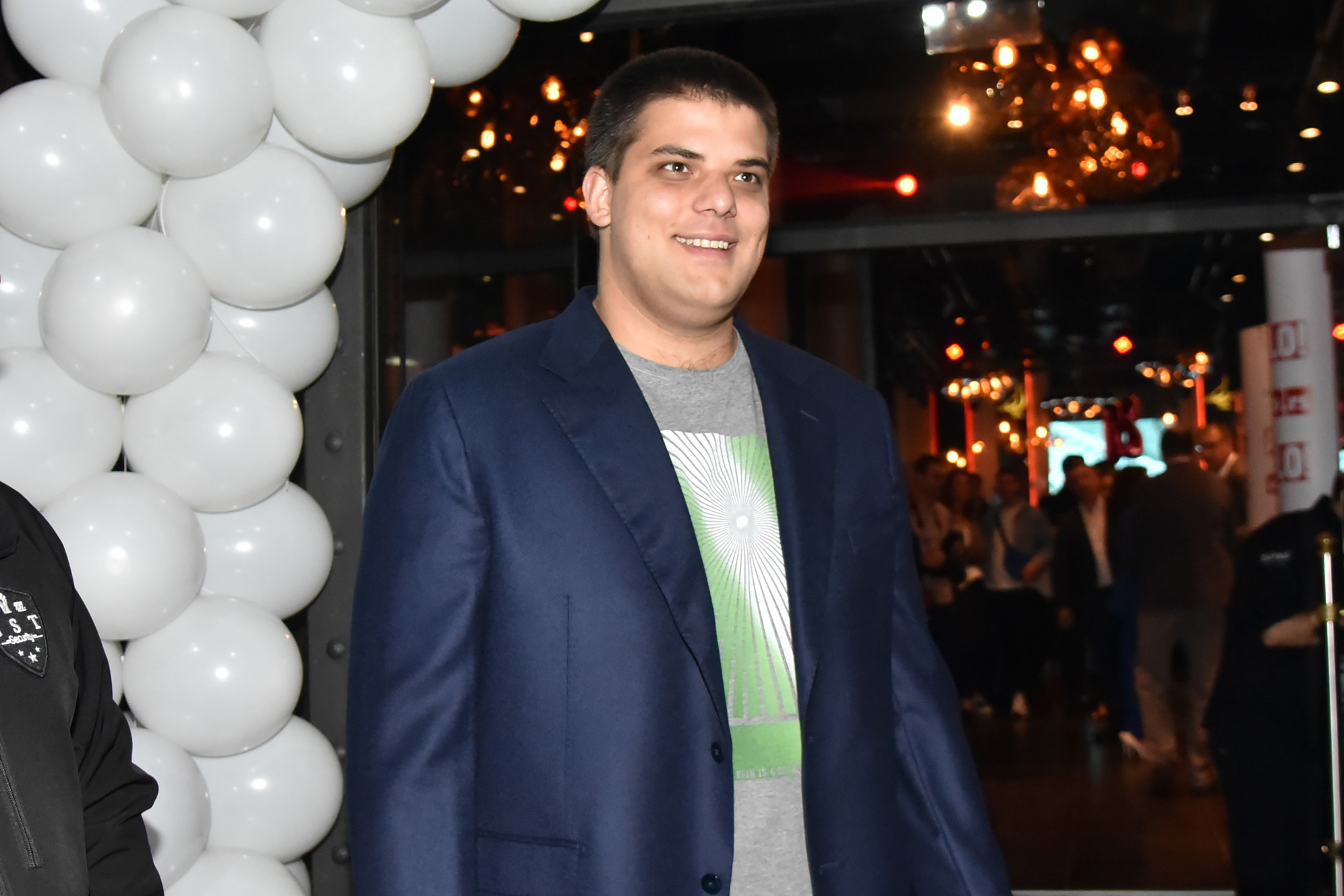 Beograd 15.10.2019. Aleksandar Šešelj. Dnevne novine ALO, proslavile 12. rodjenda. Rodjenda, zurka, proslava, poznati Foto Nemanja Jovanovic