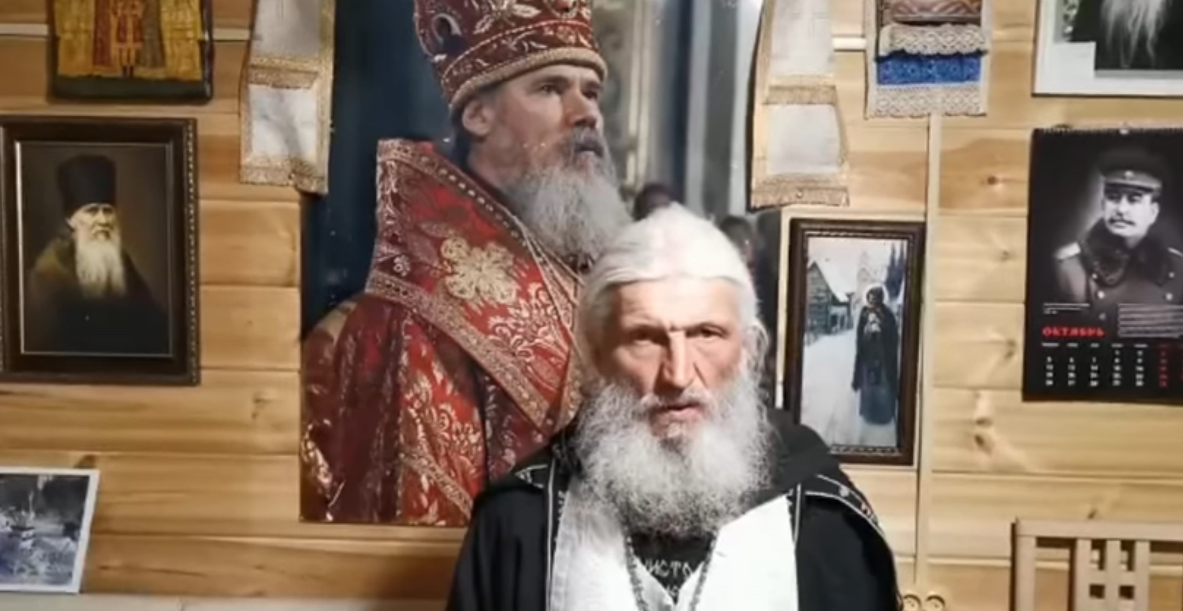 Schema-Hegumen Sergii Romanov Foto: Printscreen/YouTube/Всеволод Могучев