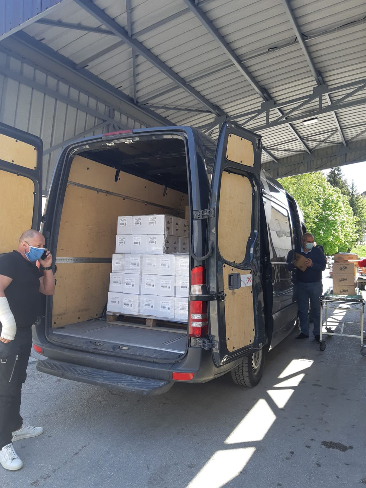 Užice, humanitarna pomoć, Aco Pejović Foto: Privatan arhiva