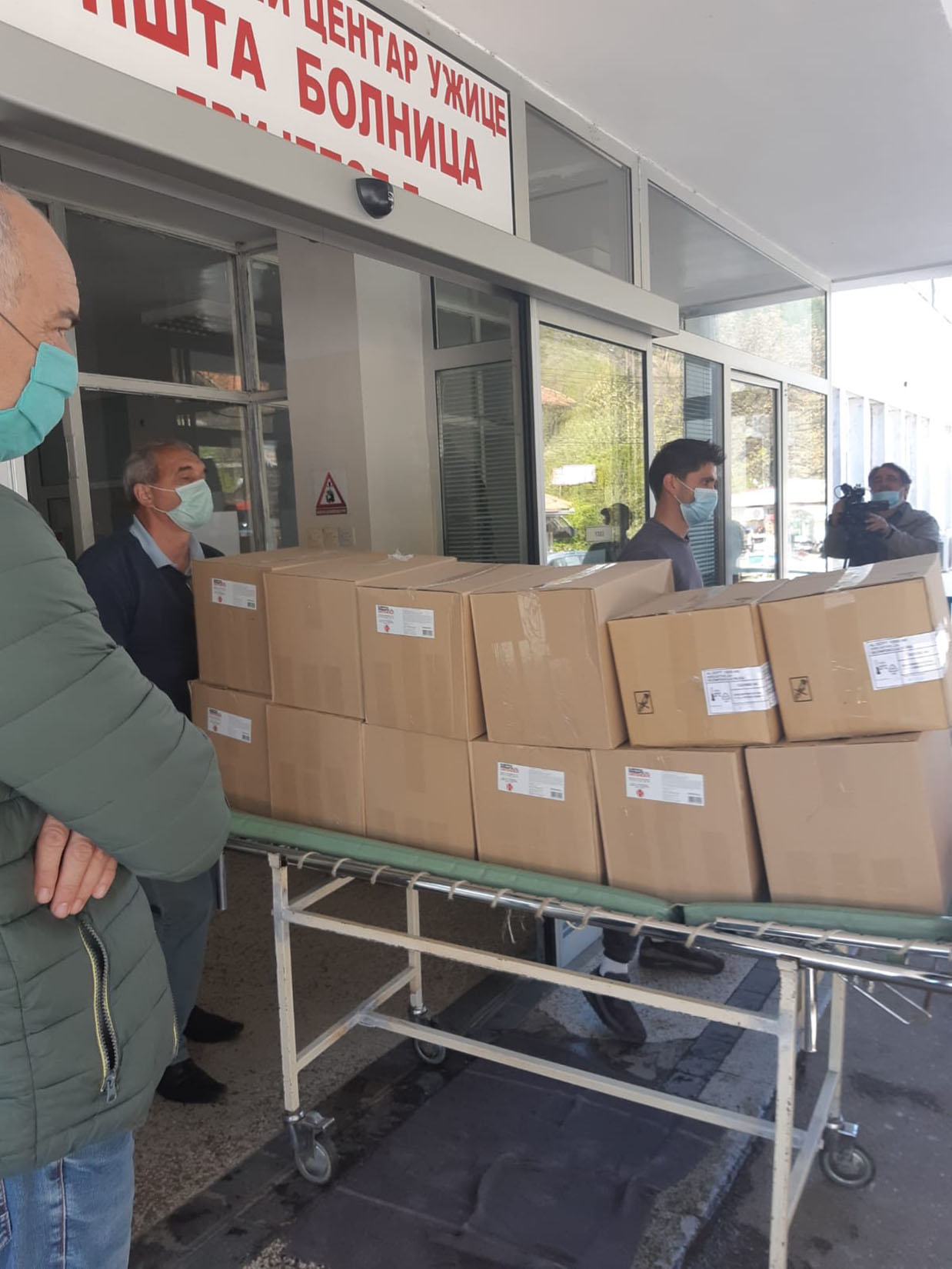 Užice, humanitarna pomoć, Aco Pejović Foto: Privatan arhiva