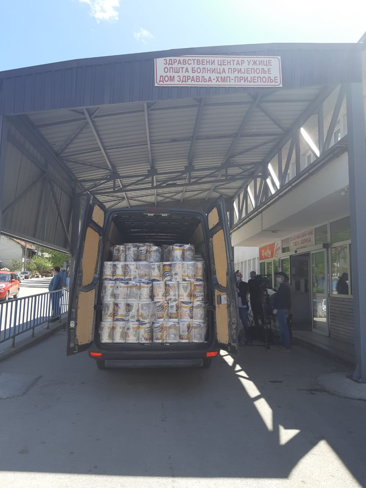 Užice, humanitarna pomoć, Aco Pejović Foto: Privatan arhiva