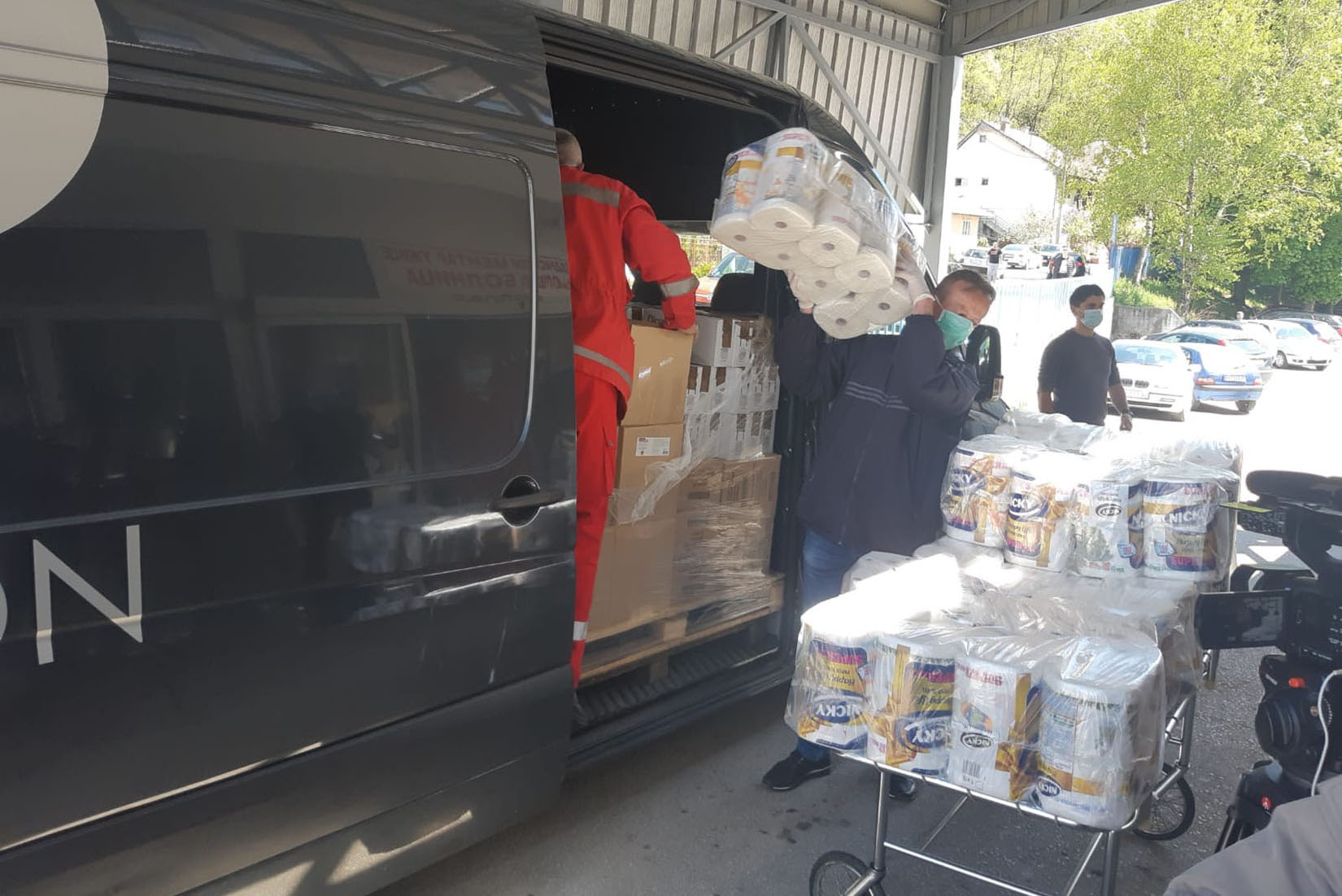 Užice, humanitarna pomoć, Aco Pejović Foto: Privatan arhiva