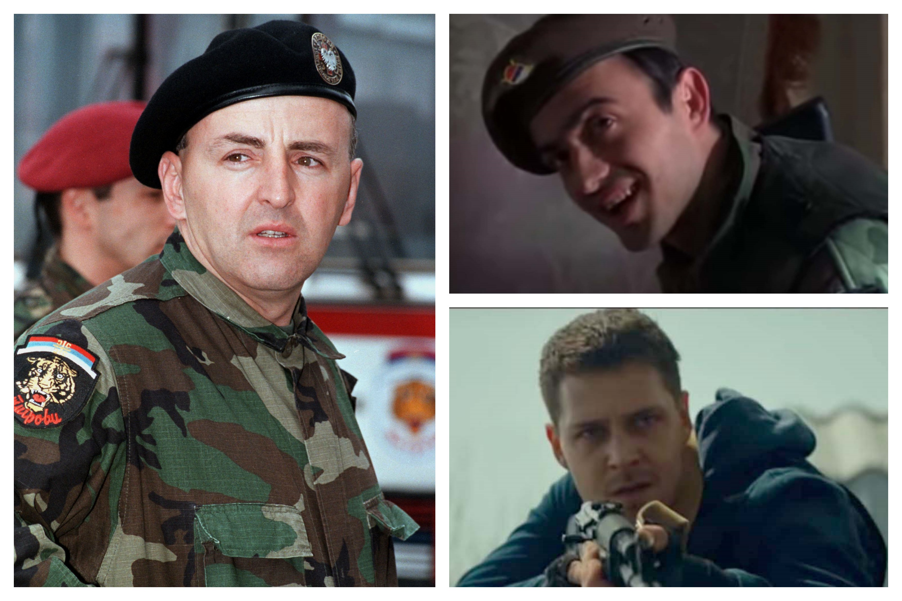 Željko Ražnatović Arkan, Sergej Trifunović, film Spasilac, Spasitelj, Miloš Biković, film Balkanska međa Foto: REUTERS/Ranko Cukovic/Guliver/Printscreen