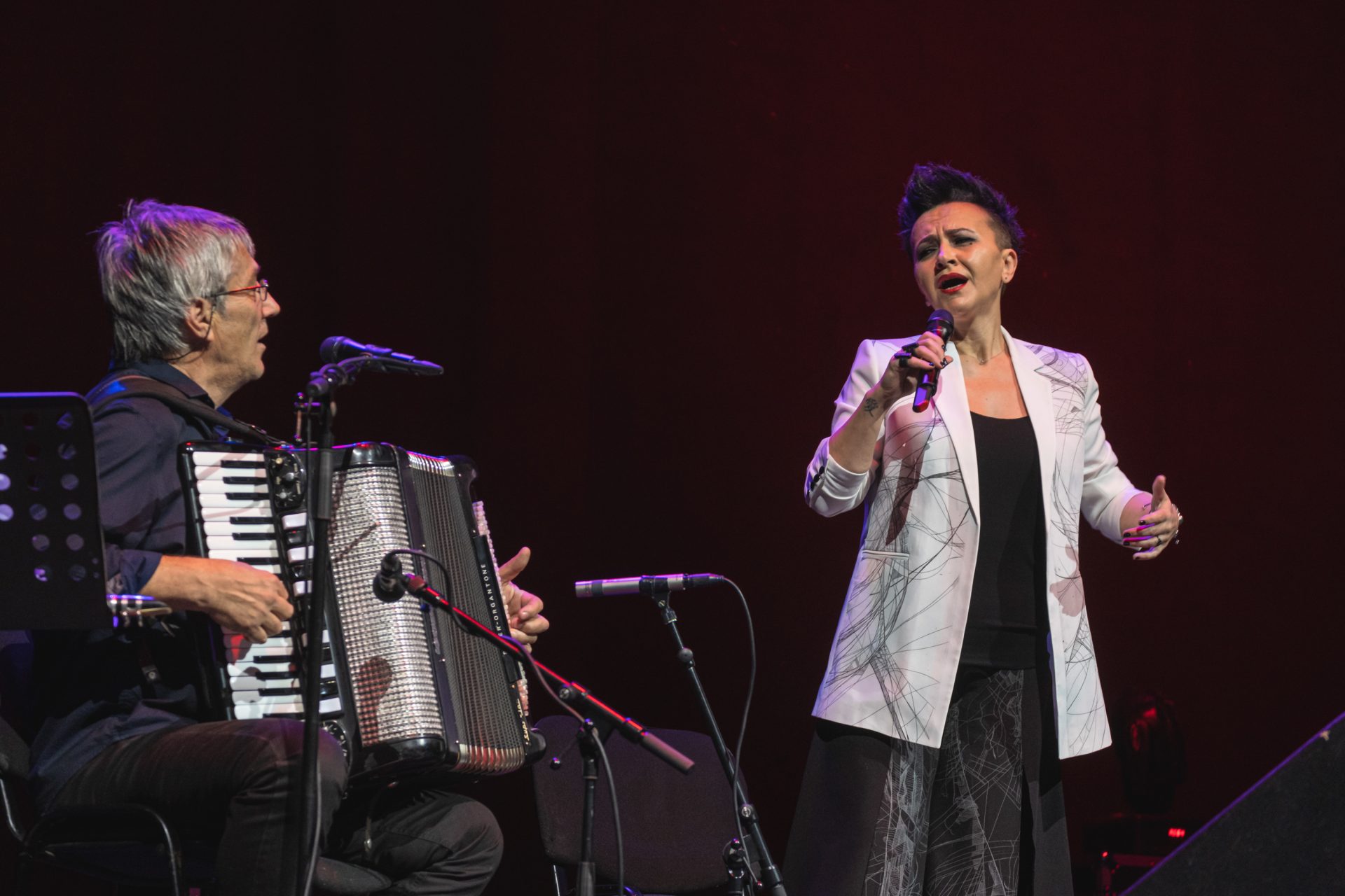 Beograd 15.10.2020. Amira Medunjanin, koncert, Kombank dvorana, Dom sindikata Foto: Nemanja Đorđević/Long Play