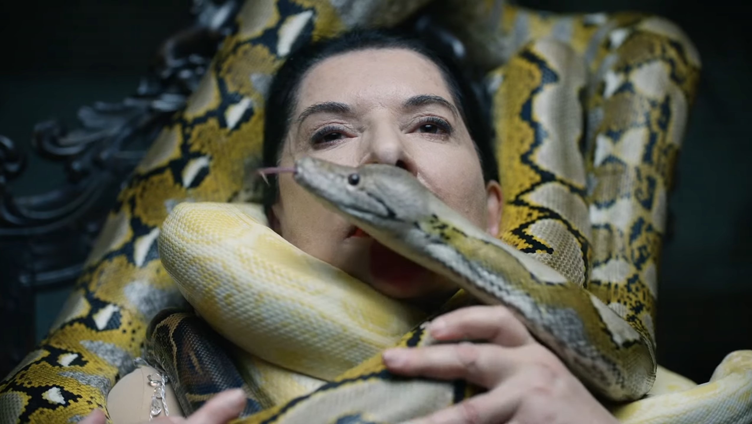 7 deaths of Maria Callas, The seven deaths of Maria Callas, Marina Abramović Foto: Printscreen/YouTube/BayerischeStaatsoper